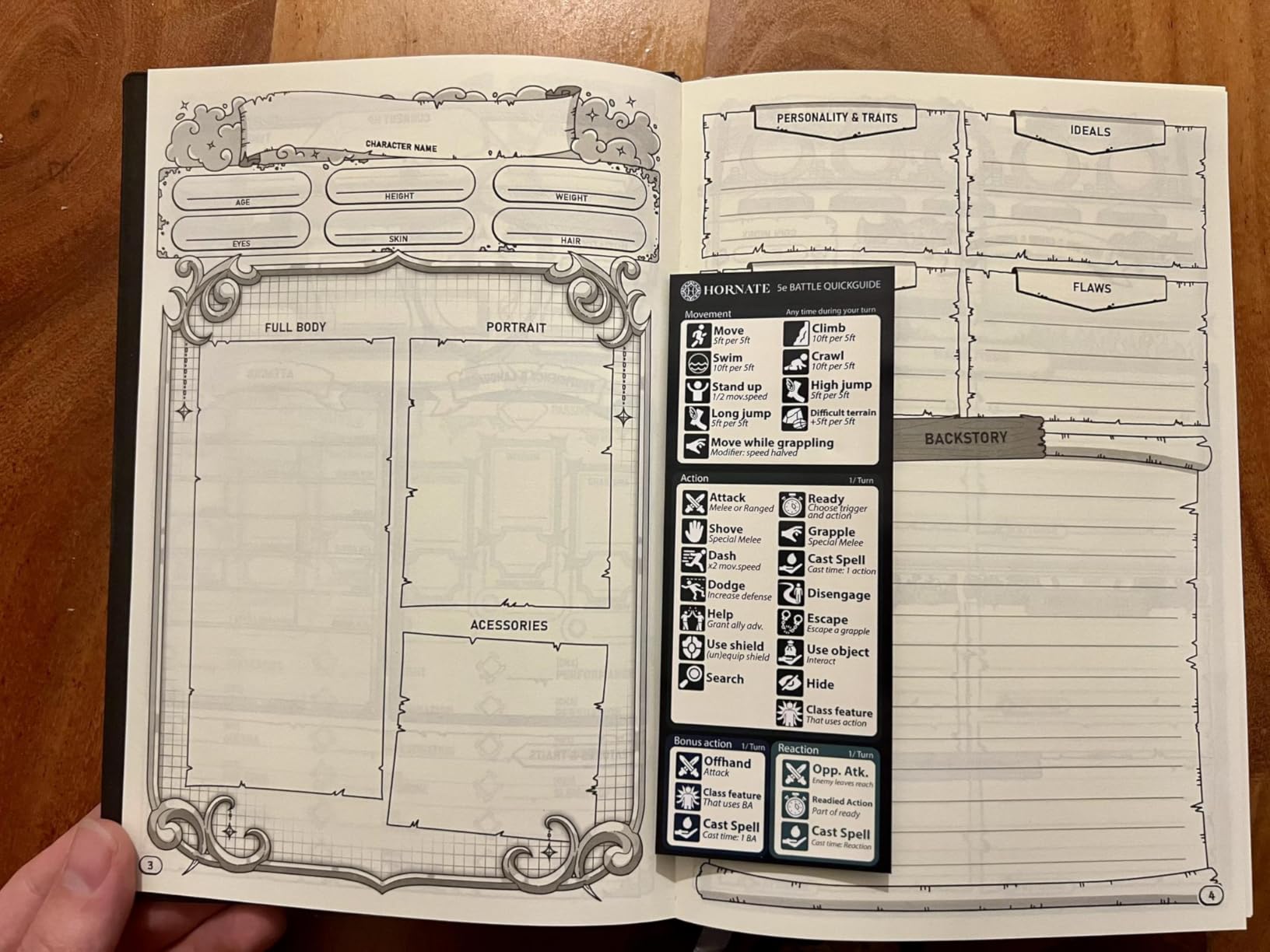 DND character sheets (200 Pages A5) - dnd journal Dragon Embossed Leather for Dungeons & Dragons | dnd notebook & Campaign Tracker - dnd character journal Gift for DM's & Players customer photo 2