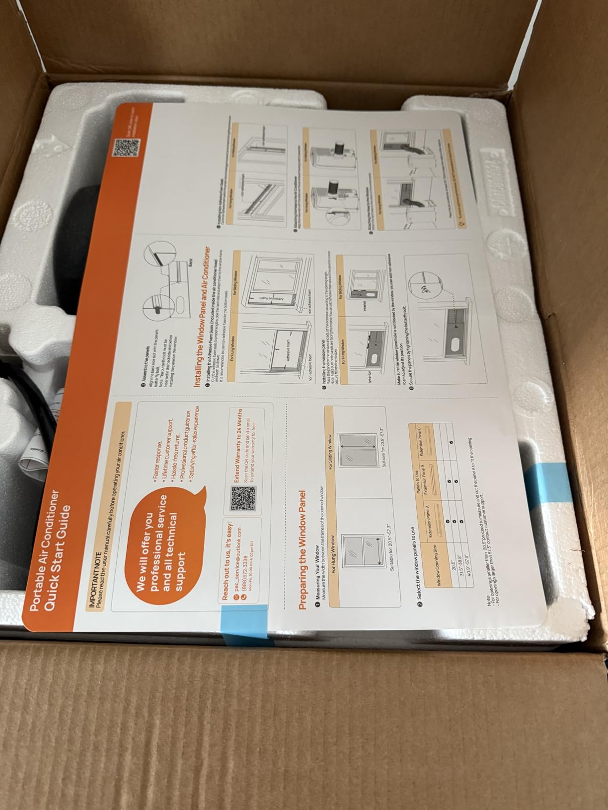 Inverter 16000BTU Portable Air Conditioners with Remote, Free Stand Cooling Portable AC Unit for Room up to 800 sq.ft, with Dehumidifier & Fan, Dual Hose, Quiet Sleep Mode(42dB), Windows Kit customer photo 1