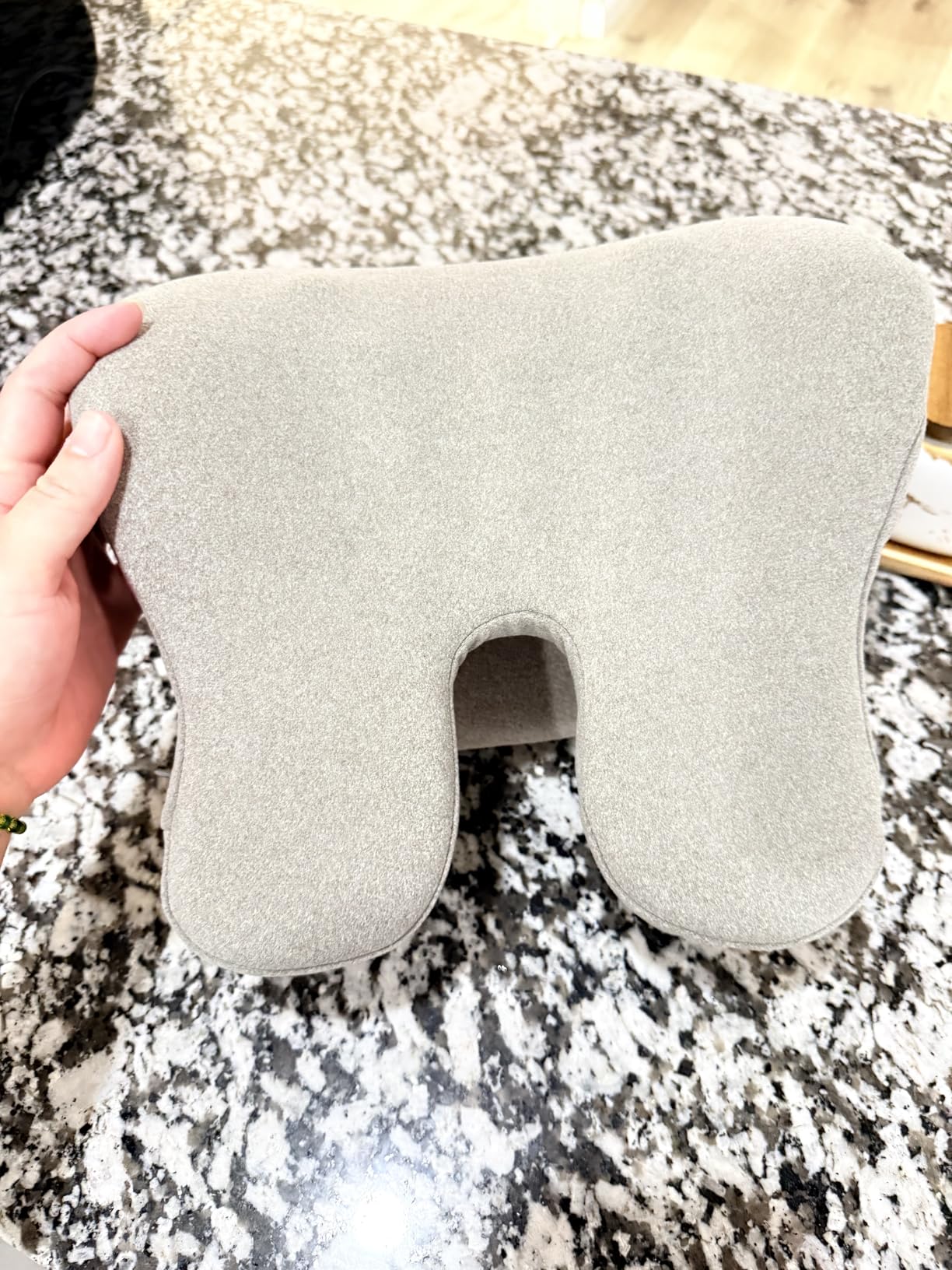 Office Chair Headrest Pillow Attachment & Desk Nap Cushion, Memory Foam Neck Support with U-Shape Hanger Design customer photo 2