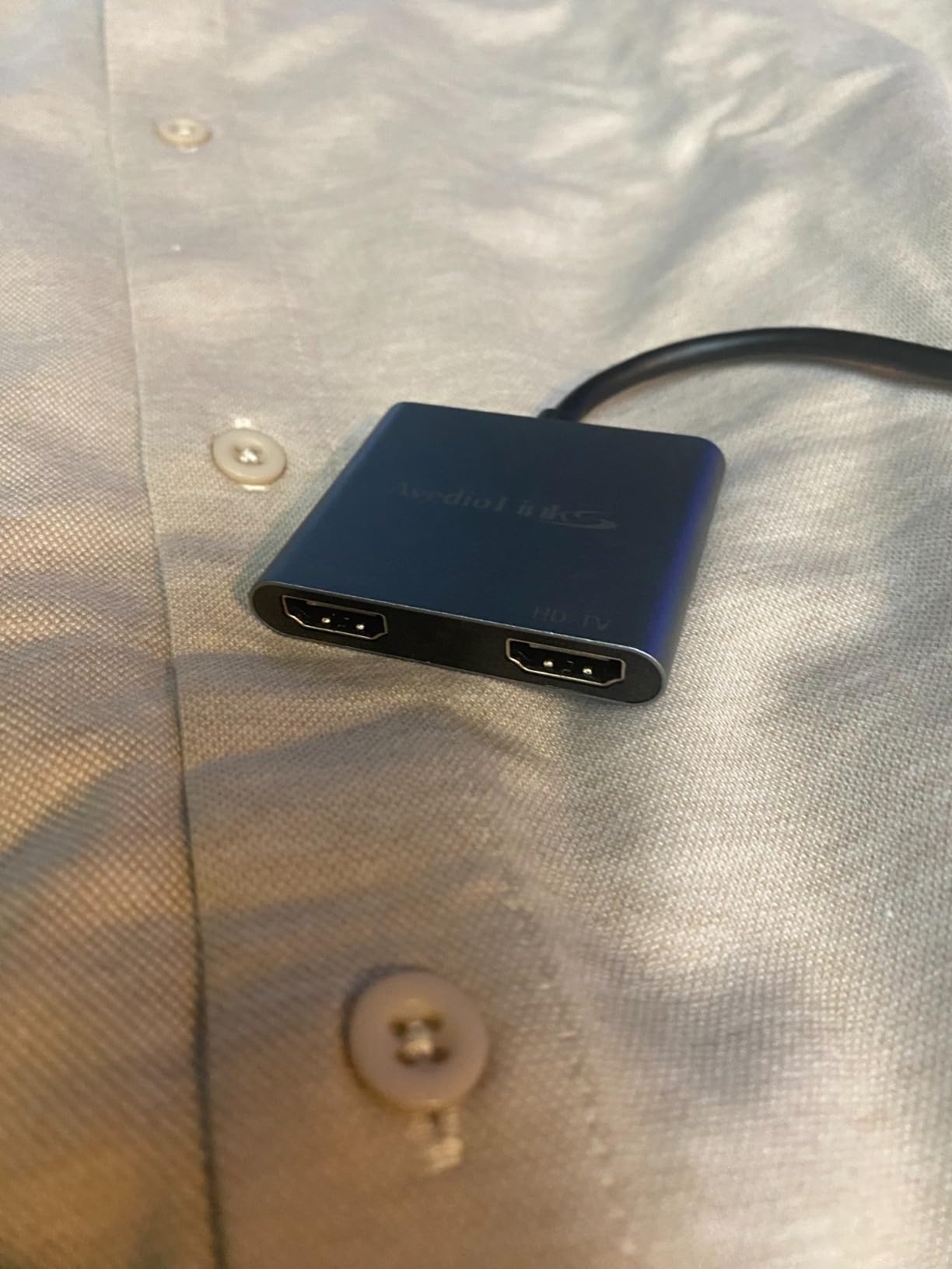 avedio links USB C to 3 HDMI Adapter, HDMI Splitter Extended Display for Triple Monitor with 100W PD Port, Only 1 Port 4K@60Hz, Out 2 and 3 1080p, Display 4 Separate Screens for Windows/Mac OS customer photo 2
