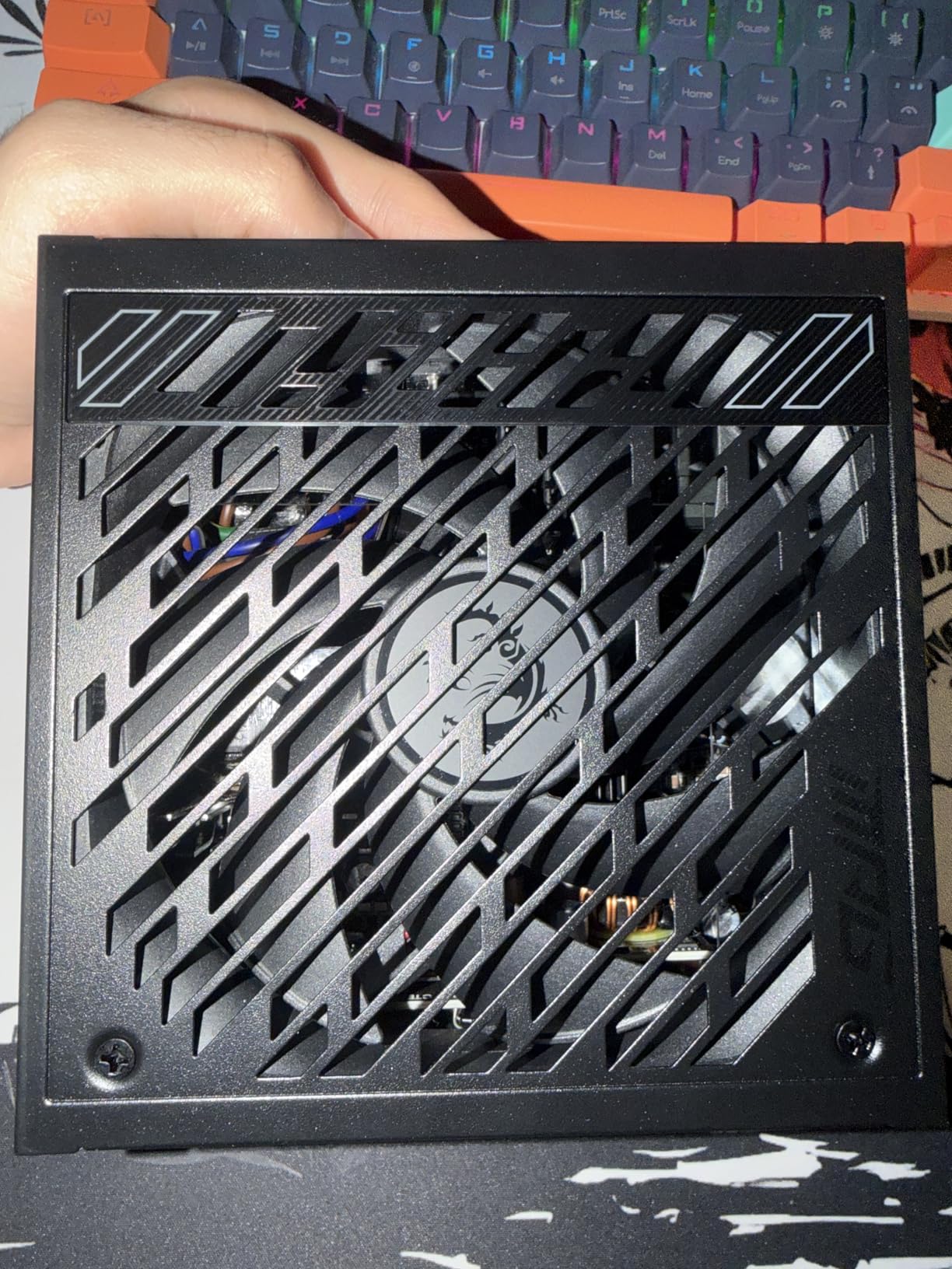 MSI MPG A1000GS PCIE5, Fully Modular Gaming 1000W Power Supply, 80+ Gold, Dual 12V-2x6 Cables, Server-Grade Capacitor, ATX 3.1 & PCIe 5.1 Ready, Low-Noise, Semi Digital, 10 Year Warranty customer photo 1