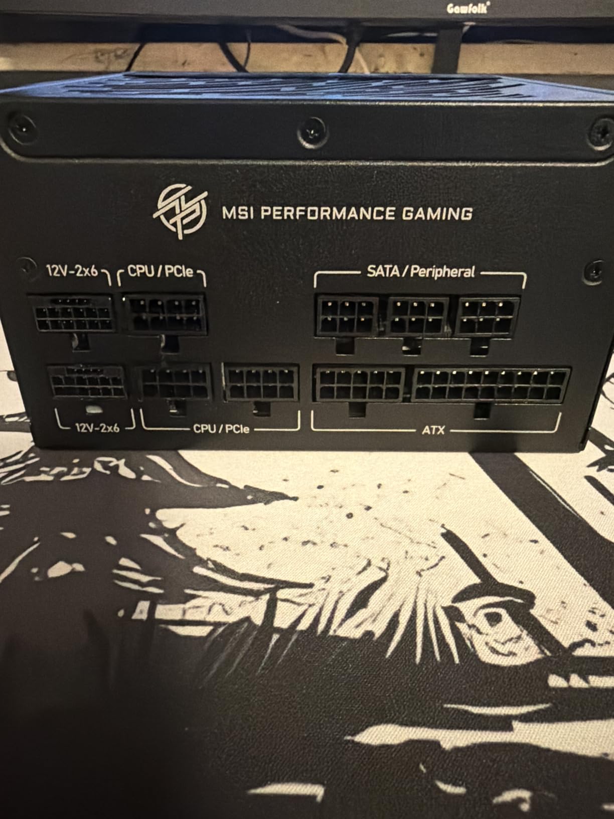 MSI MPG A1000GS PCIE5, Fully Modular Gaming 1000W Power Supply, 80+ Gold, Dual 12V-2x6 Cables, Server-Grade Capacitor, ATX 3.1 & PCIe 5.1 Ready, Low-Noise, Semi Digital, 10 Year Warranty customer photo 2