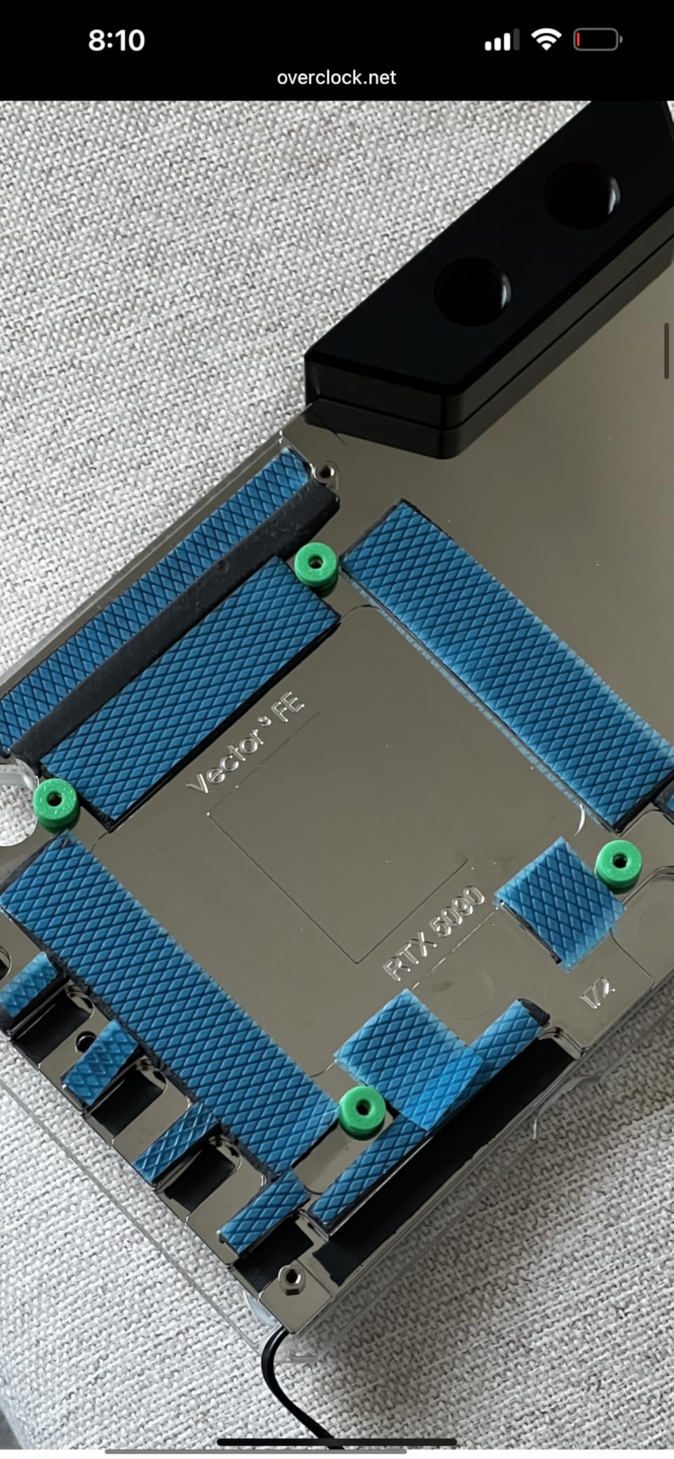 Thermal Grizzly Minus Pad Advance - 100x100x0.5mm 2-Pack Thermal Interface Pad, Electrically Non-Conductive, High Thermal Conductivity & Compressibility for SSDs, GPUs & Electronics customer photo 2