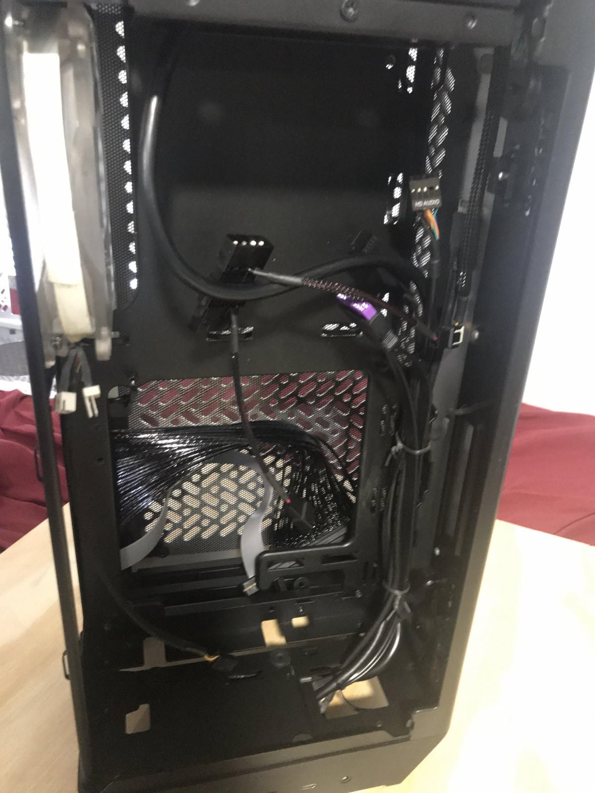 Cooler Master NCORE 100 Air White Mini-ITX PC Tower Case, Anodized Aluminum, 356mm Vertical Triple-Slot Mount GPU, SFX PSU 130mm | Air Cooler Up to 70 mm, Compatible RTX 5080 | RX 9070 XT customer photo 1