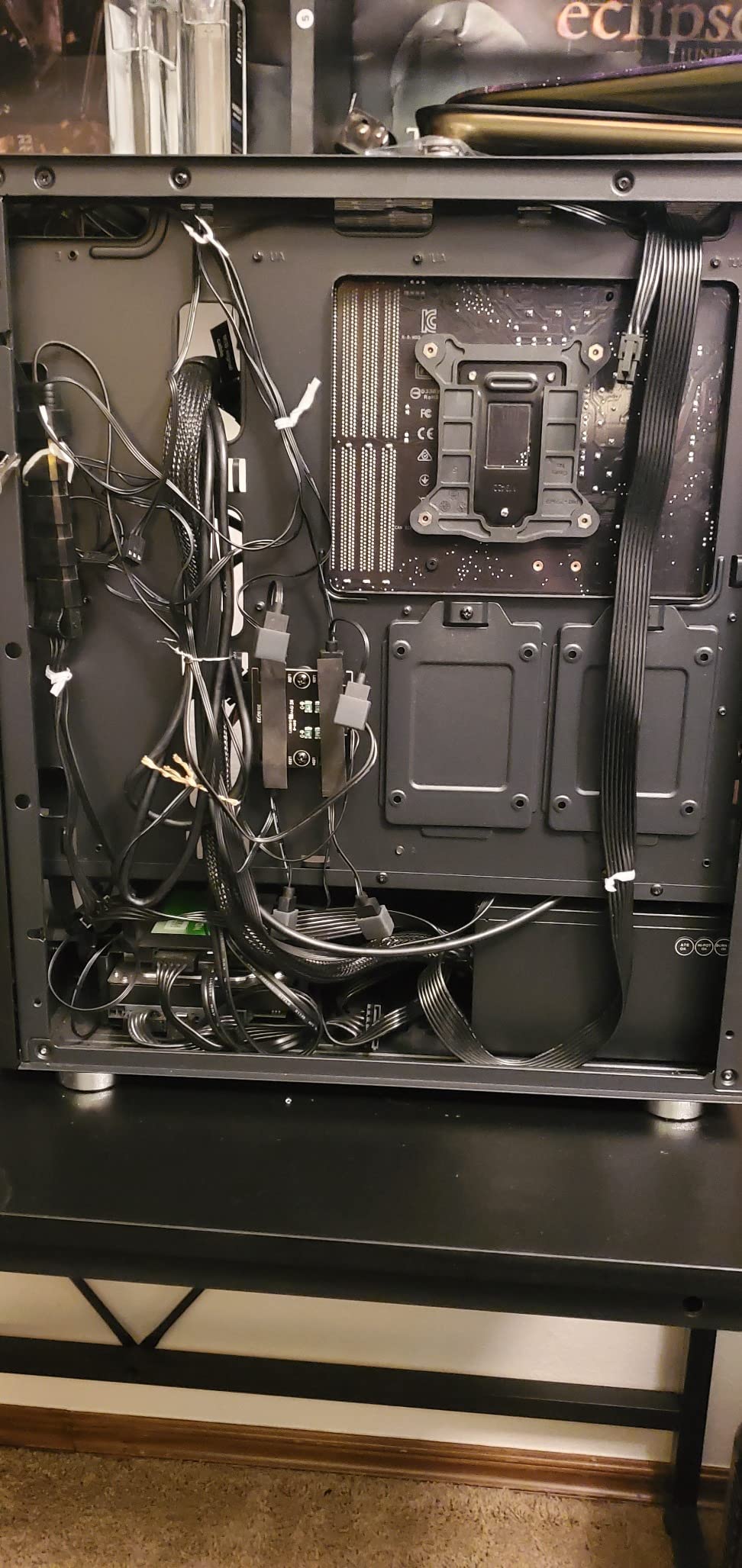 Y40 PRO Black Gaming PC Desktop Computer AMD Ryzen 9 7900X CPU, NVIDIA GeForce RTX 5070Ti 16GB GPU, 32GB DDR5 RGB 5200MHz RAM, 2TB NVMe SSD, Windows 11 Home, Keyboard, Mouse - Y40BA9N57T01 customer photo 1