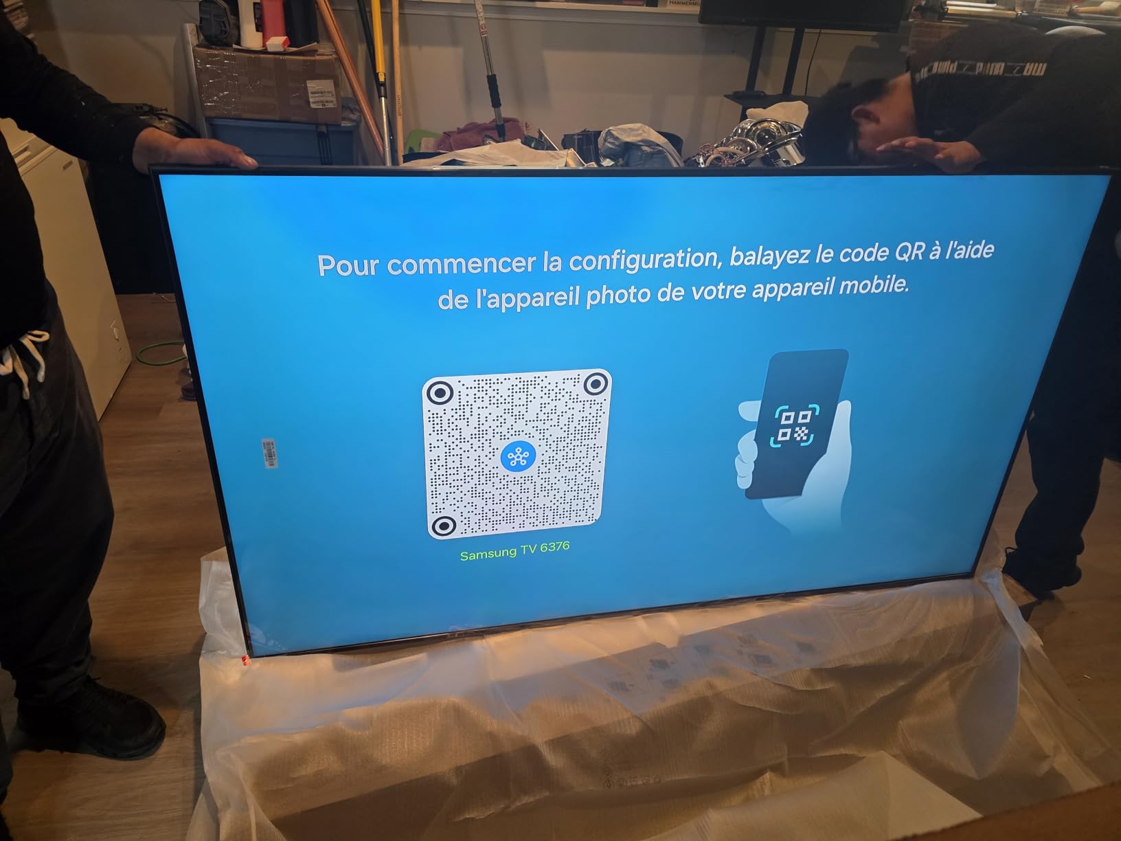 Samsung 65-Inch Class QLED Q7F Series Samsung Vision AI Smart TV (2025 Model, 65Q7F) Quantum HDR, Object Tracking Sound Lite, Q4 AI Gen1 Processor, 4K upscaling, Gaming Hub, Alexa Built-in customer photo 2