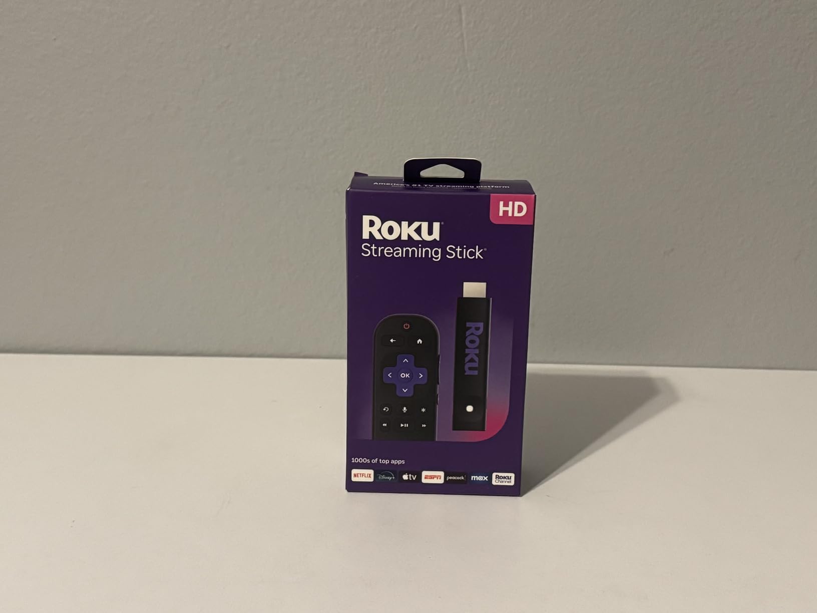 Roku Streaming Stick HD - HD Streaming Device for TV with Roku Voice Remote, Free & Live TV customer photo 2