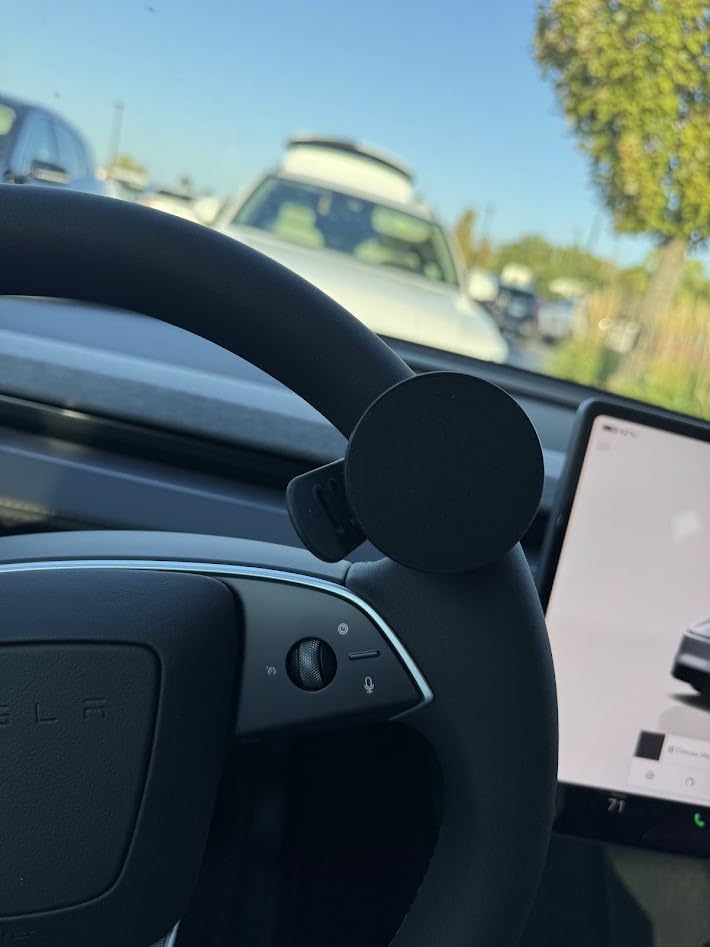 Stroller Phone Holder for Magsafe iPhone 17 16 15 14 13 12 Steering Wheel Phone Mount for Peloton, GYM, Treadmill, Wrist, Shopping Golf Carts, Bikes, Magnetic Mount Adapter Accessories for All Phones customer photo 1