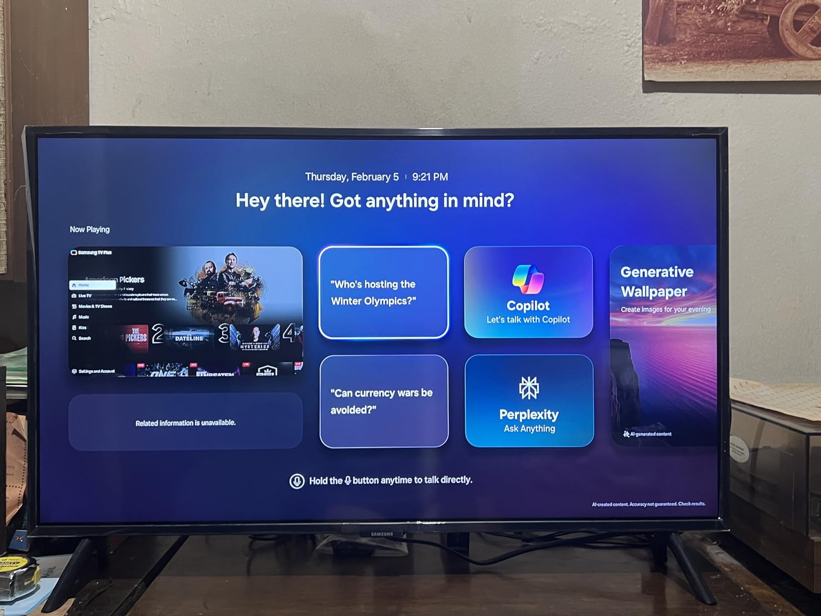 Samsung 55-Inch Class QLED Q8F 4K UHD Smart TV (2025 Model) Q4 AI Processor, 100% Color Volume with Quantum Dot customer photo 1
