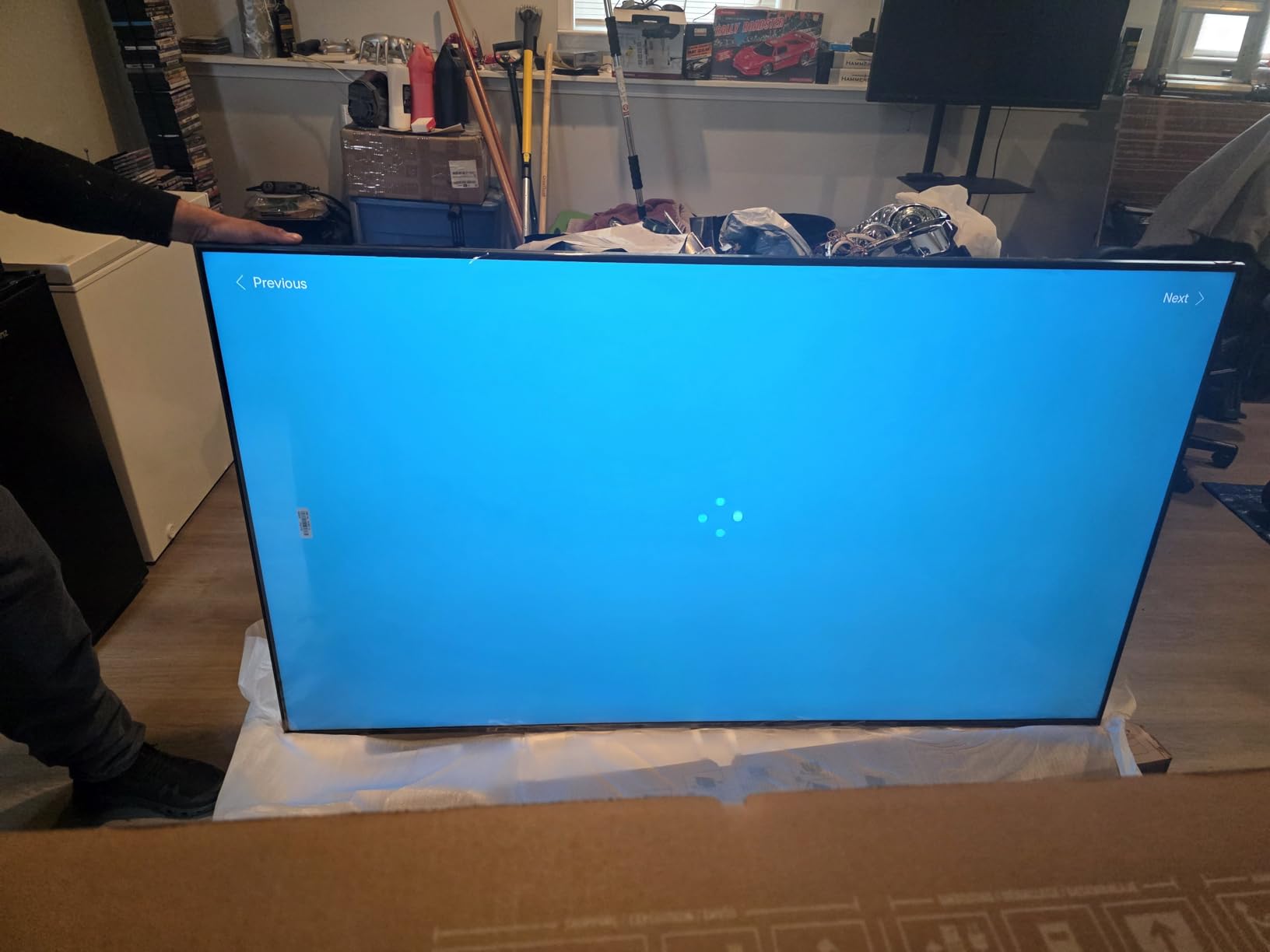 Samsung 85-Inch Class QLED Q7F Series Samsung Vision AI Smart TV (2025 Model, 85Q7F) Quantum HDR, Object Tracking Sound Lite, Q4 AI Gen1 Processor, 4K upscaling, Gaming Hub, Alexa Built-in customer photo 2