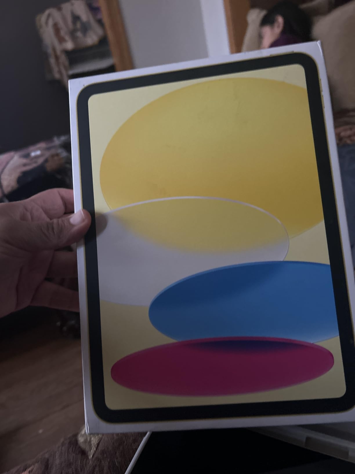 Apple iPad 11-inch: A16 chip, 11-inch Model, Liquid Retina Display, 128GB, Wi-Fi 6, 12MP Front/12MP Back Camera, Touch ID, All-Day Battery Life - Blue customer photo 1