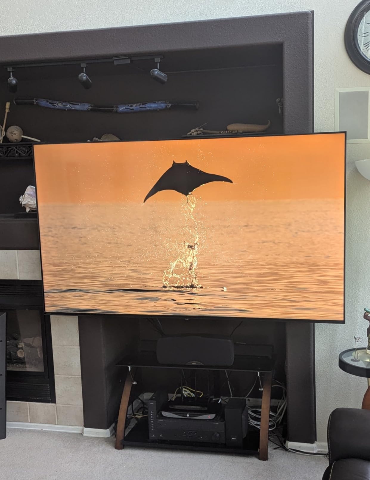 TOSHIBA 55-inch Class C350 Series LED 4K UHD Smart Fire TV with Voice Remote with Alexa (55C350NU) customer photo 1