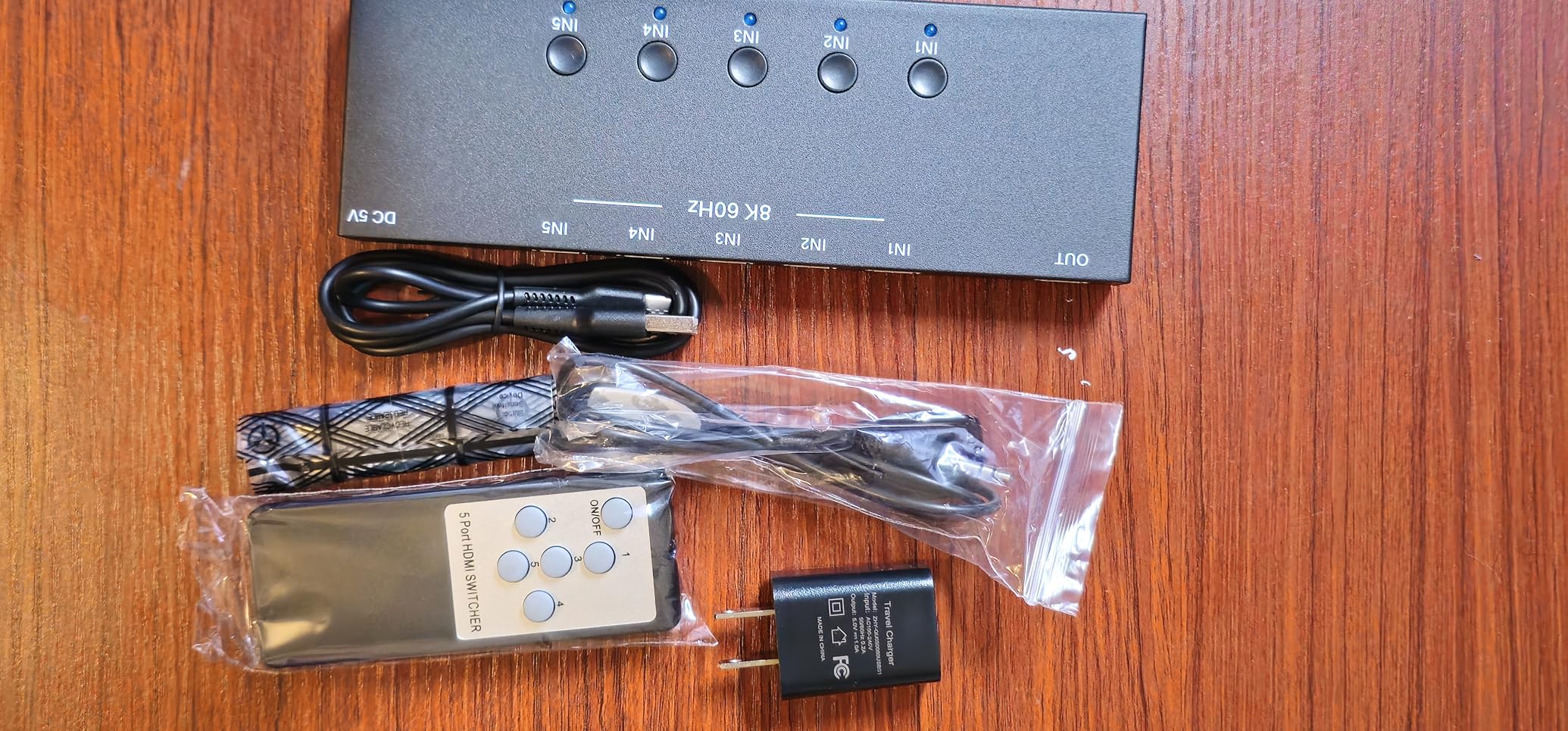 2-in-1 HDMI & AV Switcher - Play PS5 & Retro Games on 1 TV, 3 HDMI 2.0 (4K HDR) + 2 RCA Inputs - Supports Xbox Series X/Switch/Wii/PS2/N64 - HDCP 2.2, 3D, 4:3/16:9 Toggle customer photo 2