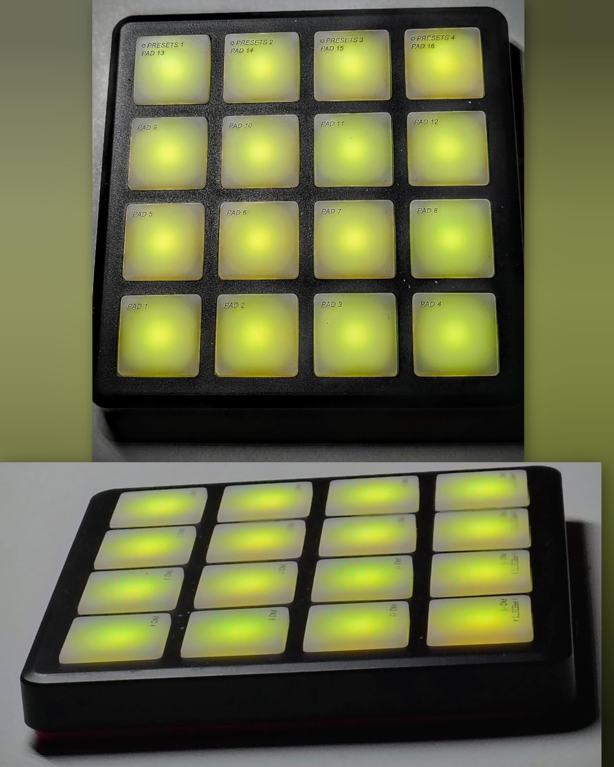 Donner MIDI Controller Pad Beat Maker Machine, Portable Drum Machine with 16 Beat Pads, Note Repeat and Music Production Software, Mini USB MIDI Controller with 40 Courses, STARRYPAD MINI customer photo 2