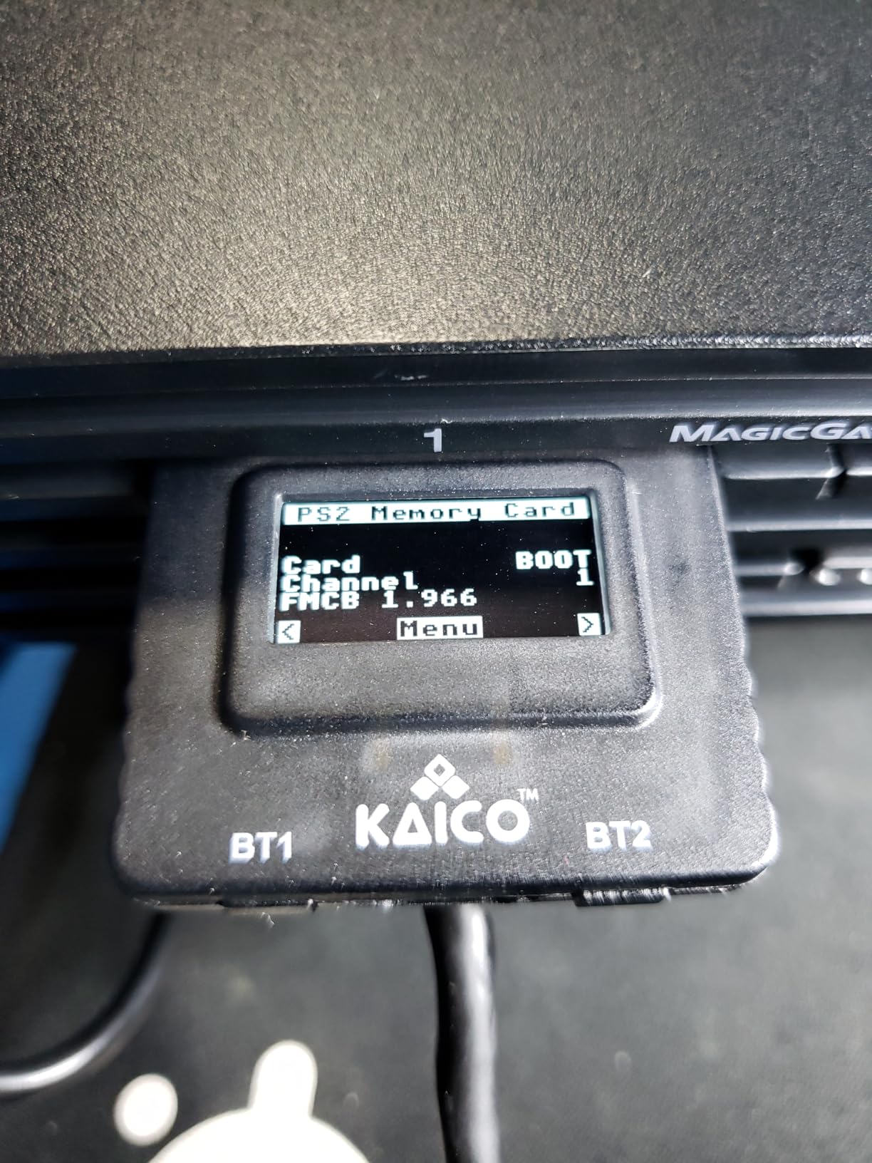 Kaico PSX Mem Card Gen 2 Memory Card Compatble with PlayStation 1 & 2- Firmware Upgradeable - Unlimited Storage - Includes an 8GB MicroSD Card - High Speed Game Memory Card for PS2/PS1/PS One Console customer photo 1
