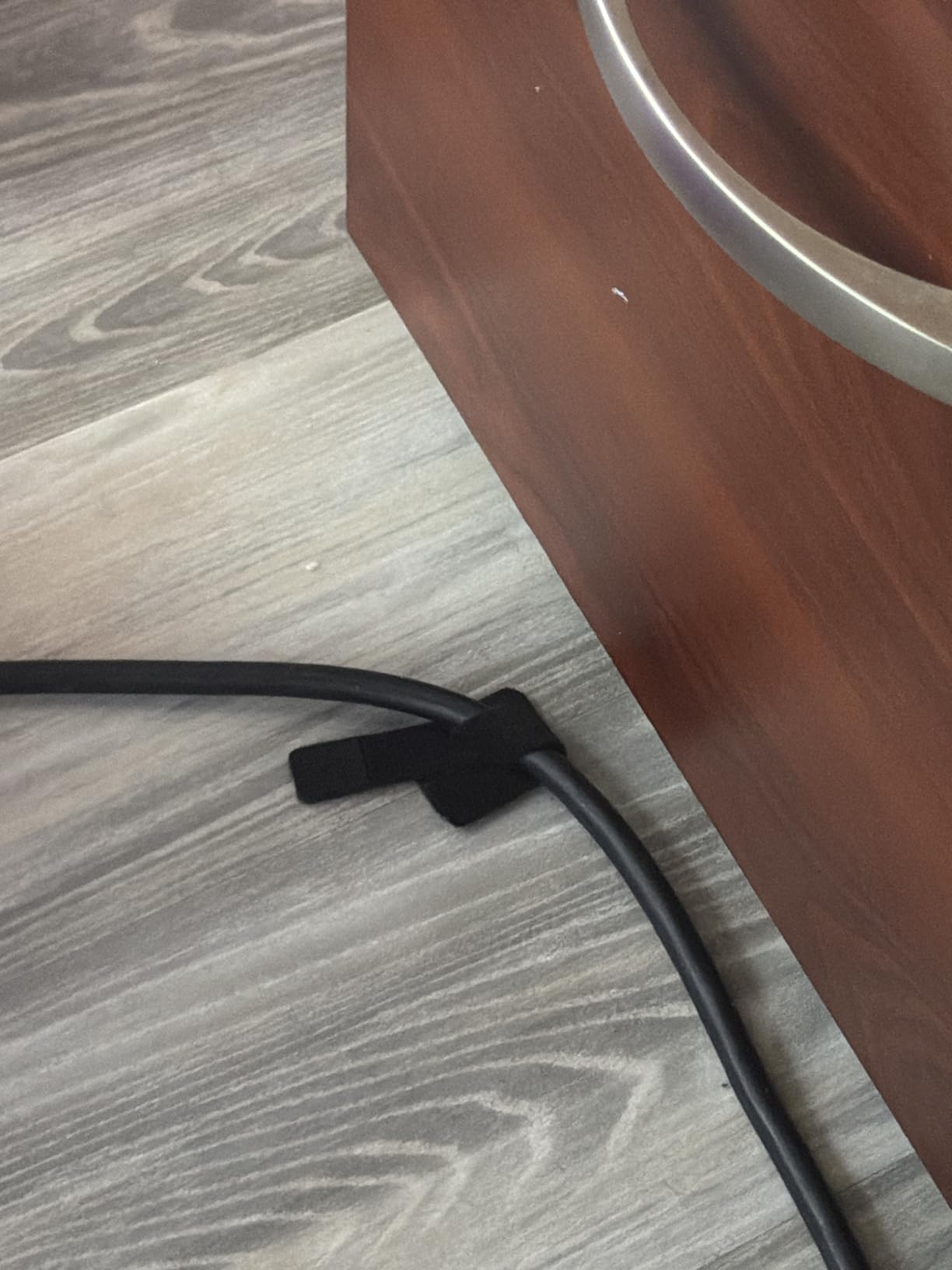 Cable Management Under Desk, 【Up to 15 Cord】【Enhanced Wire Holder】 Cord Organizer, Adjustable Hook and Loop Cable Ties, Home Office Essentials, Cable Hider Clips Under Table, 20 Pair customer photo 2