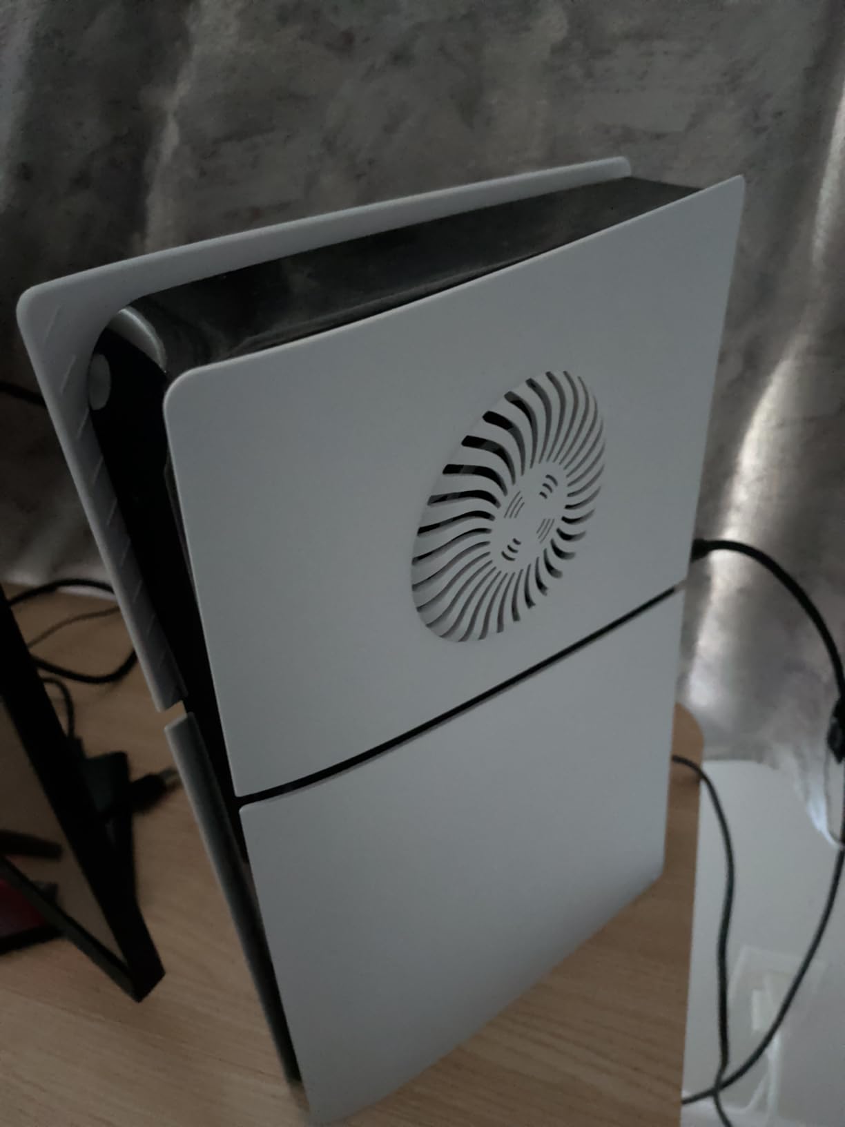 PEYANZ Upper 2 Faceplate Cover for PS5 Slim - Enhanced Cooling Vents customer photo 2