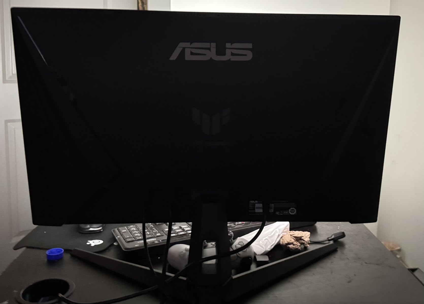 ASUS TUF Gaming 27 inch 1440P Monitor (VG27AQM5A) - QHD (2560x1440), 300Hz, Fast IPS, Extreme Low Motion Blur Sync, 0.3ms, Speaker, 95% DCI-P3, Shadow Boost, DisplayWidget Center, 3 yr Warranty customer photo 2