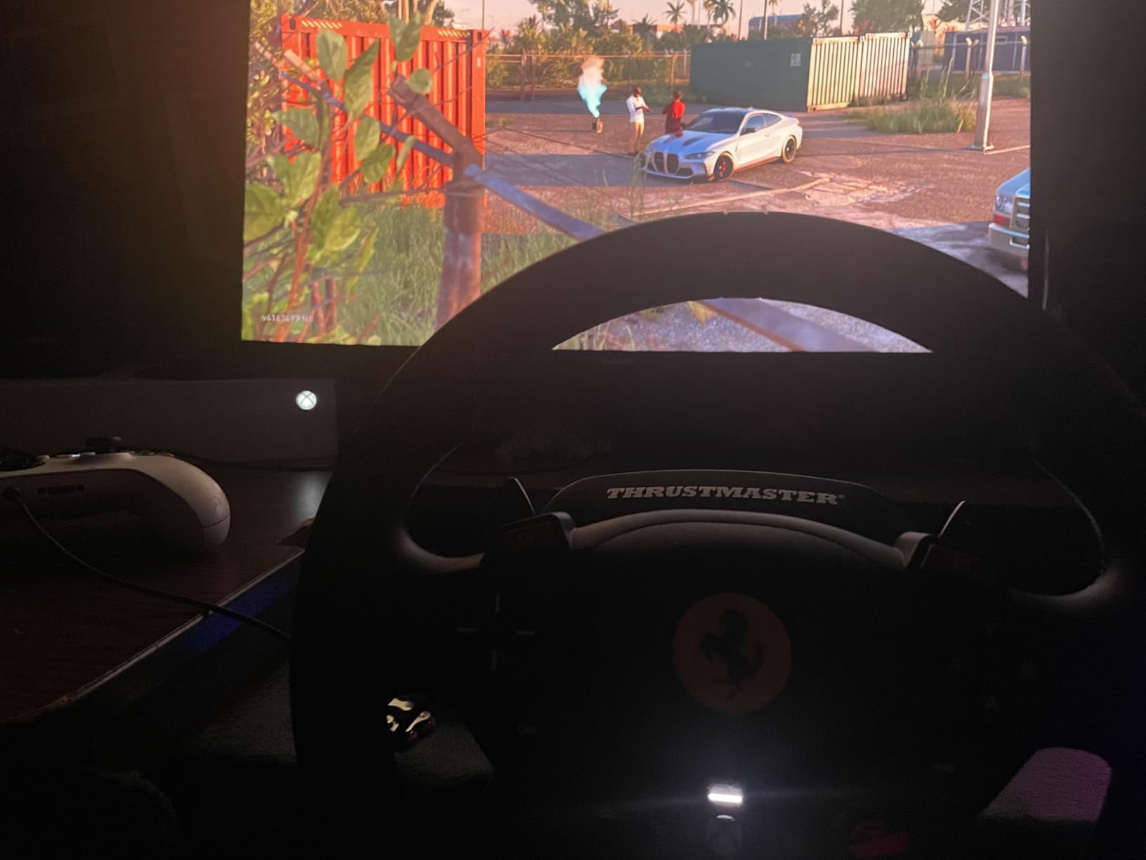 Thrustmaster T98 Ferrari 296 GTB Racing Wheel and Pedal Set (compatible with PS5, PS4 & PC) customer photo 1