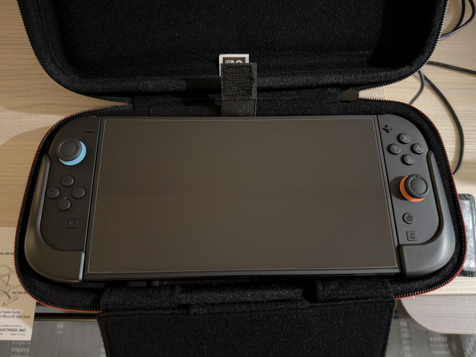 R.D.S. INDUSTRIES, INC. - Game Traveler Deluxe Licensed Travel Case for Nintendo Switch, Nintendo Switch 2, OLED, Black Small (NS241) customer photo 1
