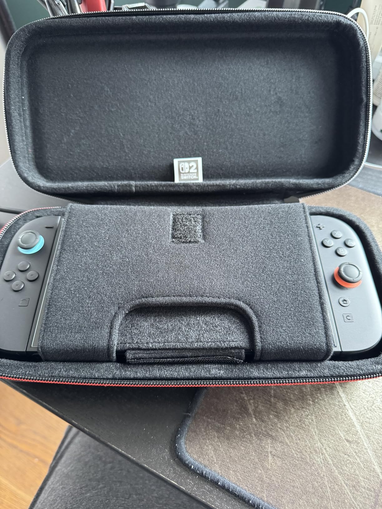 R.D.S. INDUSTRIES, INC. - Game Traveler Deluxe Licensed Travel Case for Nintendo Switch, Nintendo Switch 2, OLED, Black Small (NS241) customer photo 2