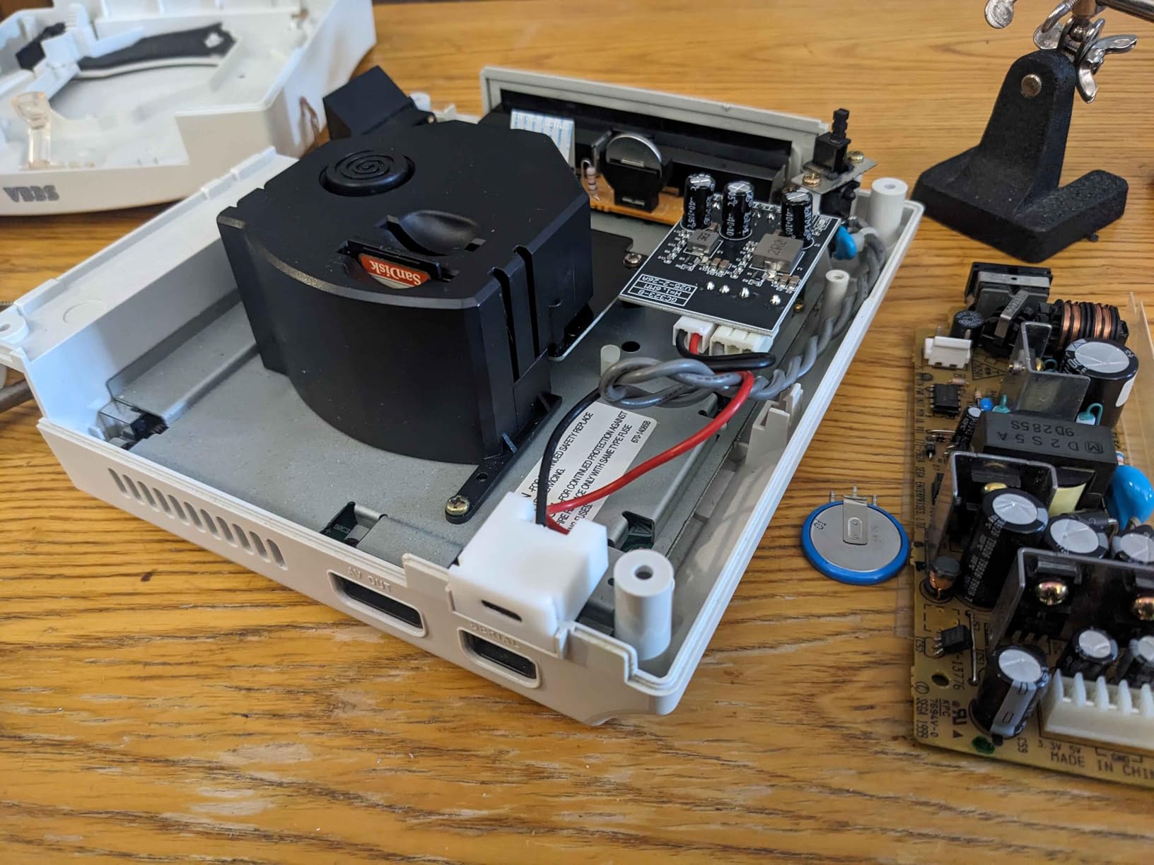 Power Supply Replacement Kit for Sega Dreamcast Console - DIY Modification, plug and play - Suitable for Retro Game Consoles customer photo 1