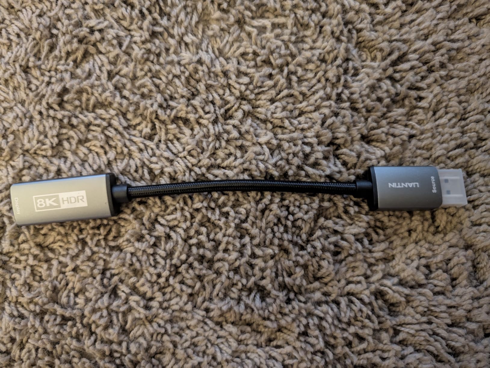 8K DisplayPort 1.4 to HDMI 2.1 Adapter with 4K@120Hz/2K@240Hz Uni-Directional Display Port (DP) to HDMI Male to Female Adapter for RTX/RX Graphics Card customer photo 1