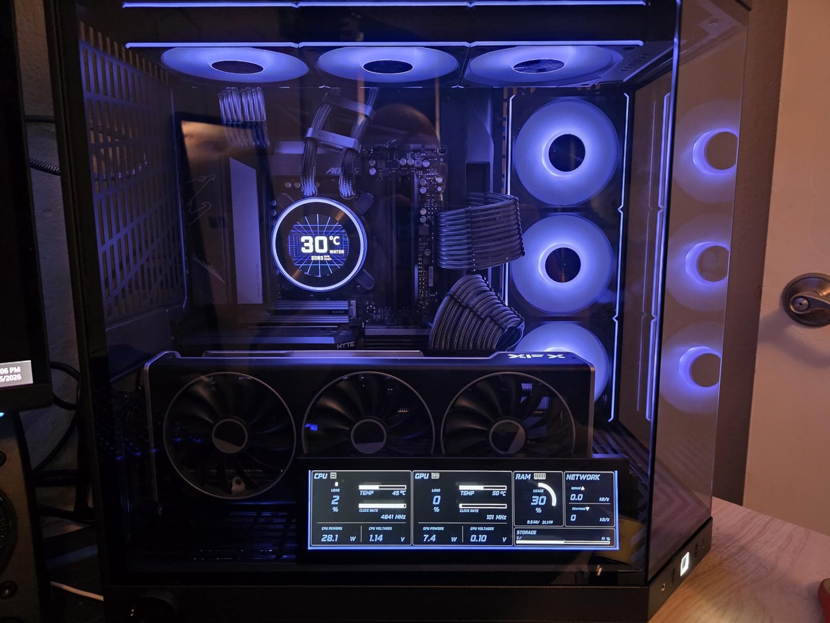 UNI Fan CL120 ARGB 120mm PWM Fans - Triple Pack - 2.4 GHz Wireless Signal RGB & PC Case Fans Control - Daisy-Chain - Dual Light Zones - FDB - Controller Included & Required - White (12CL1W3W) customer photo 1