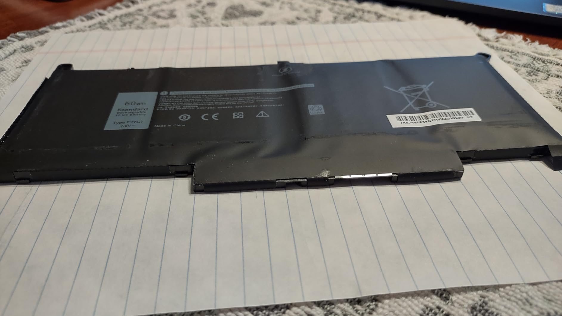 C41N2208 Laptop Battery HBFVG Replacement for Asus RC71L (2023) Gaming Handheld Series(15.48V 67Wh) customer photo 1