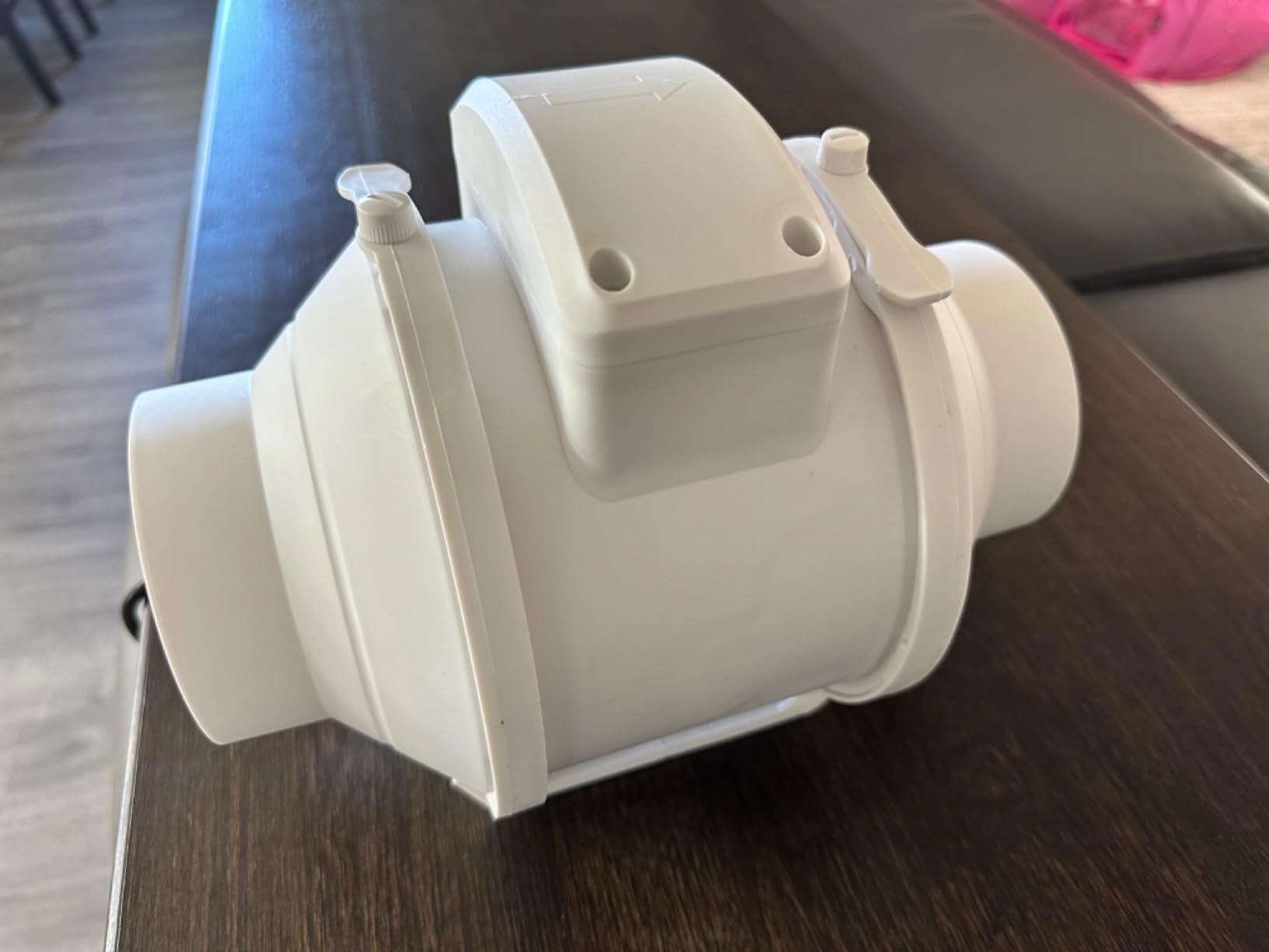 FASDUNT 4 Inch Inline Duct Fan with Efficient EC Motor - 35W High Airflow for Optimal Ventilation in Bathrooms, Kitchens & Grow Tent, 3D Printer (260 CFM, Ultra Quiet) customer photo 2