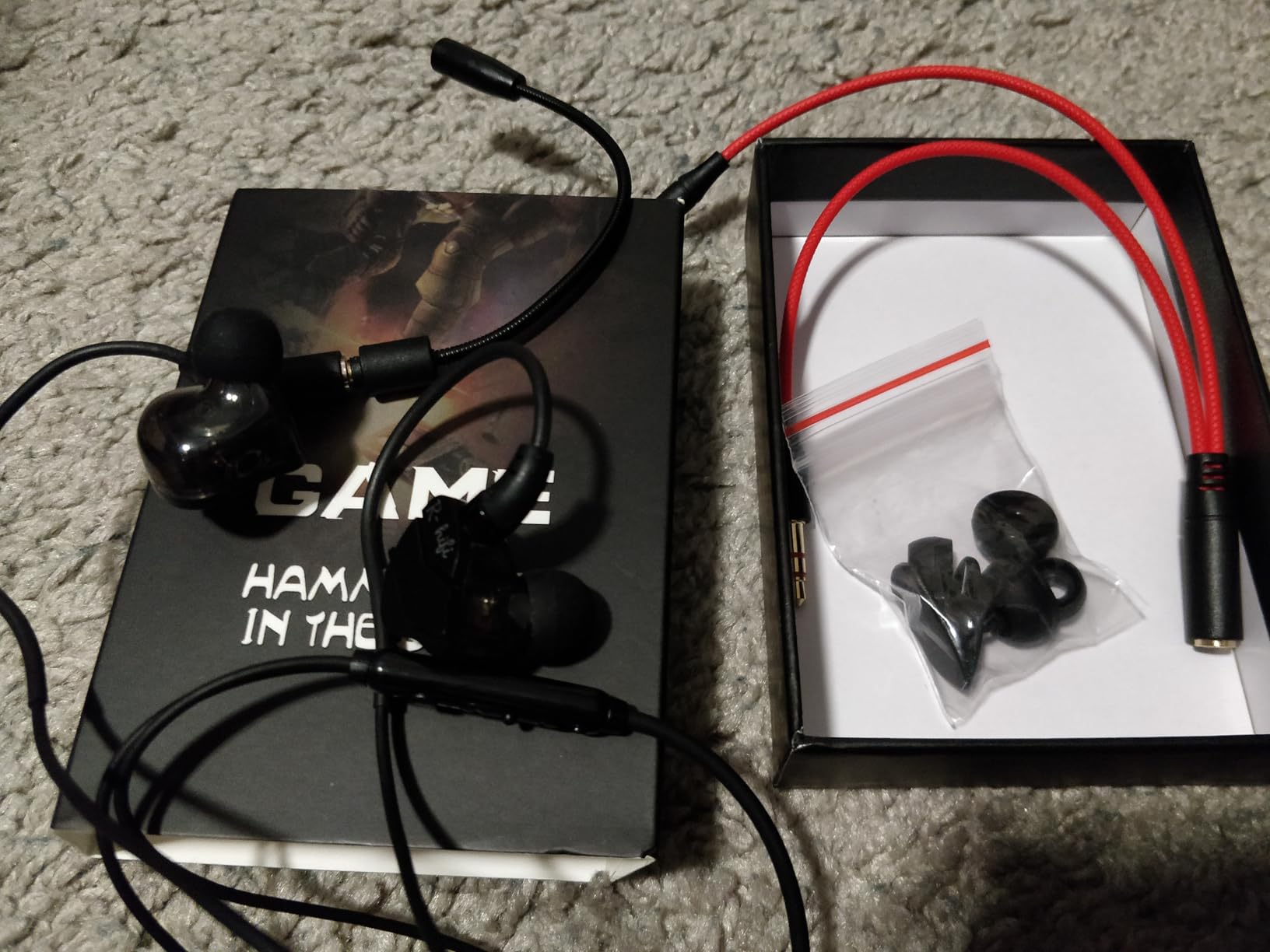 BlueFire Wired Gaming Earbuds with Microphone, HiFi Deep Bass in-Ear Headphones, Noise Cancelling Earphones with Volume Control, Compatible with PC, Phone, in Ear Earbuds for Gaming, Sports and Music customer photo 2