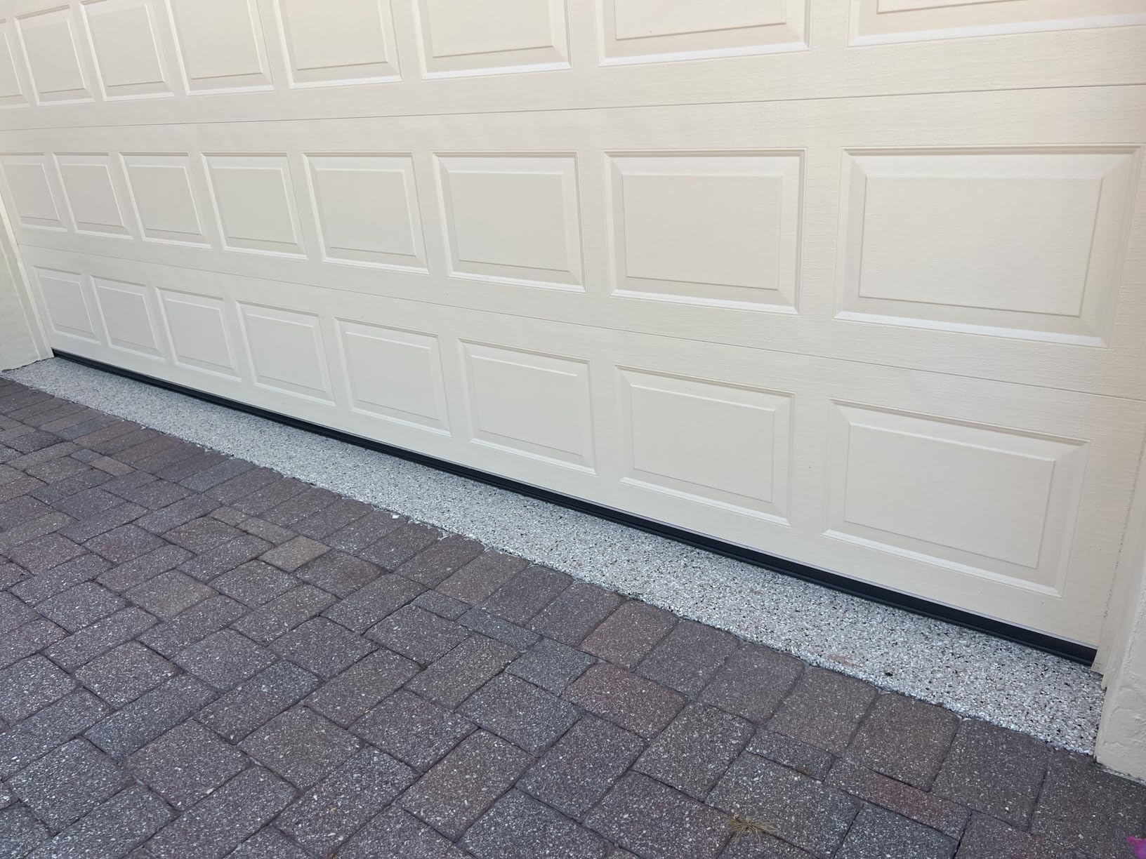 Professional Garage Door Seal Kit Fit for Steel/Wood Doors, Aluminum Garage Door Seal Track with 2