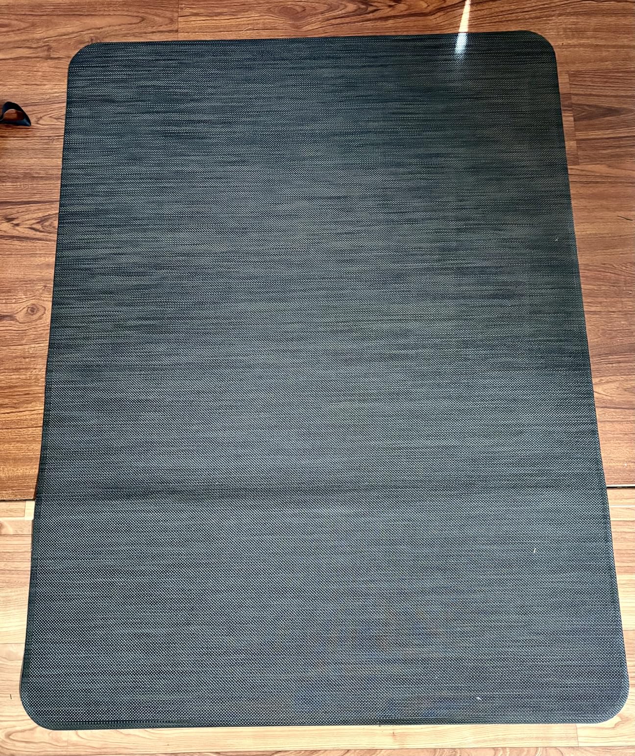 Office Chair Mat for Hardwood Floor Under Desk Computer Rolling Chair Mat for Wood/Tile Floor Non-Slip Heavy Duty Desk Rug PVC Plastic Hard Floor Protector 36