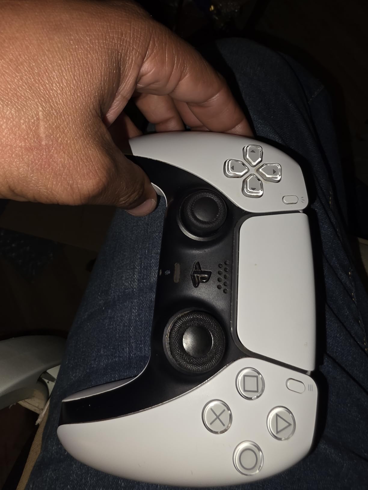 NEWDERY Joystick Replacement Grip Caps for PS4/PS5 Controller, PS5/PS4 Thumb Grips Caps, Anti-Stickiness, Anti-Slip, Anti-Scratch, Anti-Fingerprint, PS4/PS5 Joystick Caps Replacement Parts-(10pcs) customer photo 1