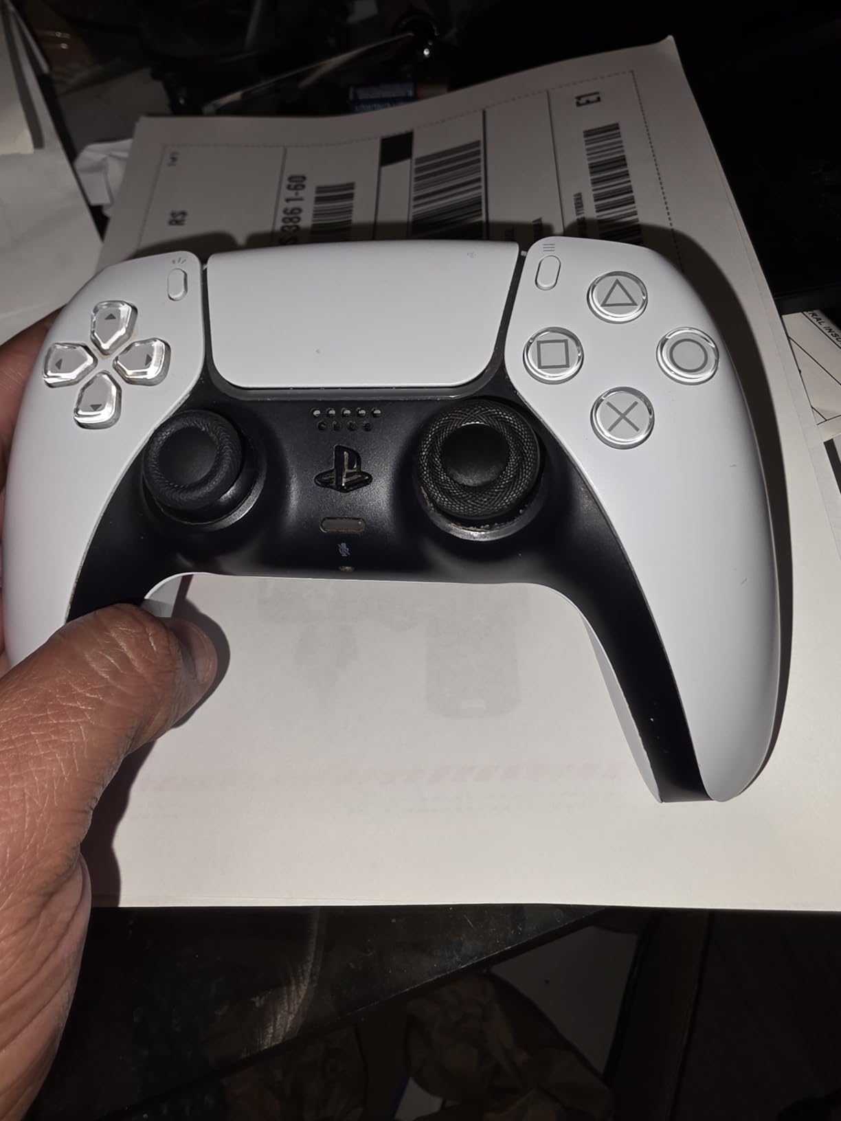 NEWDERY Joystick Replacement Grip Caps for PS4/PS5 Controller, PS5/PS4 Thumb Grips Caps, Anti-Stickiness, Anti-Slip, Anti-Scratch, Anti-Fingerprint, PS4/PS5 Joystick Caps Replacement Parts-(10pcs) customer photo 2