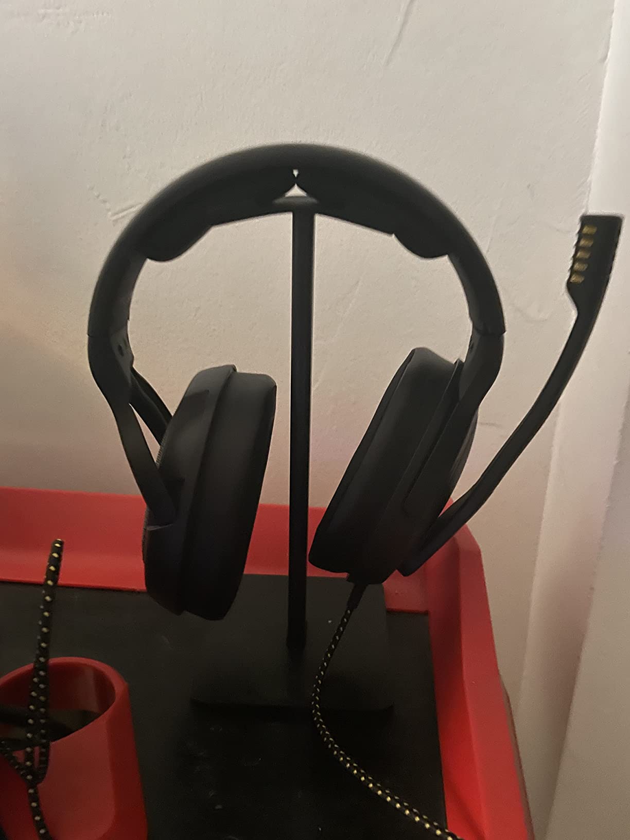 DROP PC38X Gaming Headset - Open-Back Over-Ear Design with Noise-Cancelling Mic, Velour Earpads - Compatible with PC, PS5, PS4, Xbox, Switch, Mobile - Black customer photo 1
