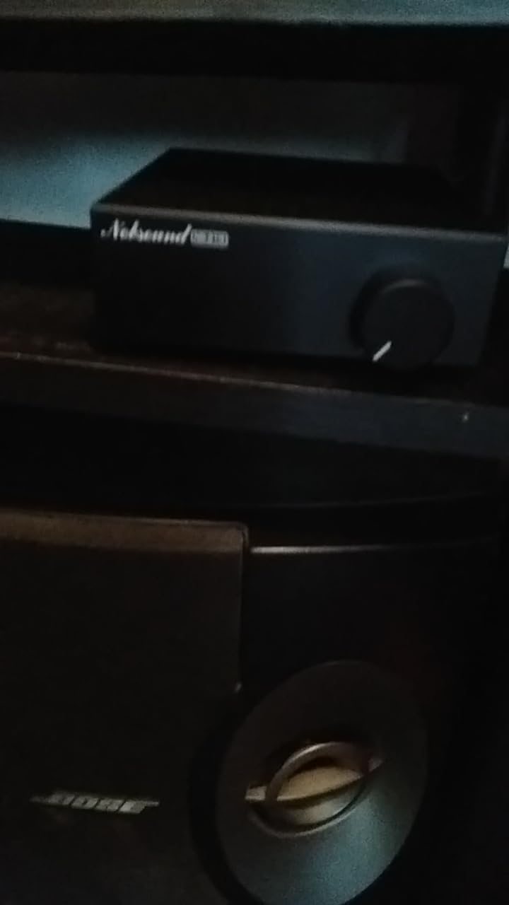 Nobsound Mini Mono Subwoofer Amplifier: 100W HiFi Amp with TPA3116 & Low-Pass Filter for Home Theater, Bass Shaker, Gaming, Subwoofer, Speaker (NS-21G) customer photo 2