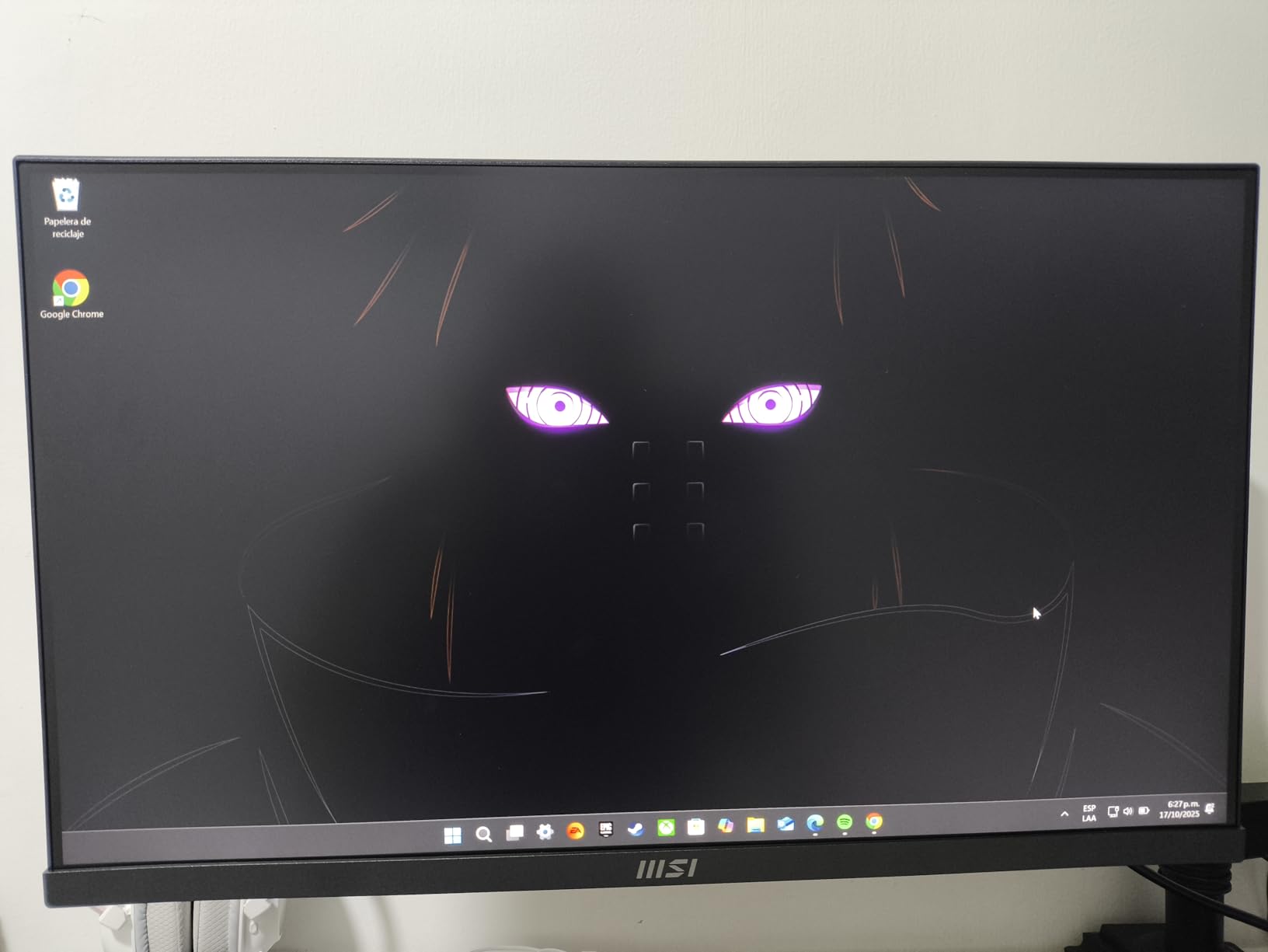 MSI PRO MP243L E14 24-inch IPS 1920 x 1080 (FHD) Gaming Office Monitor, 144Hz, Adaptive-Synch, HDR Ready, HDMI, VGA Port,VESA Mountable, Tilt, 4-Side Slim Bezel,1ms, Black customer photo 2
