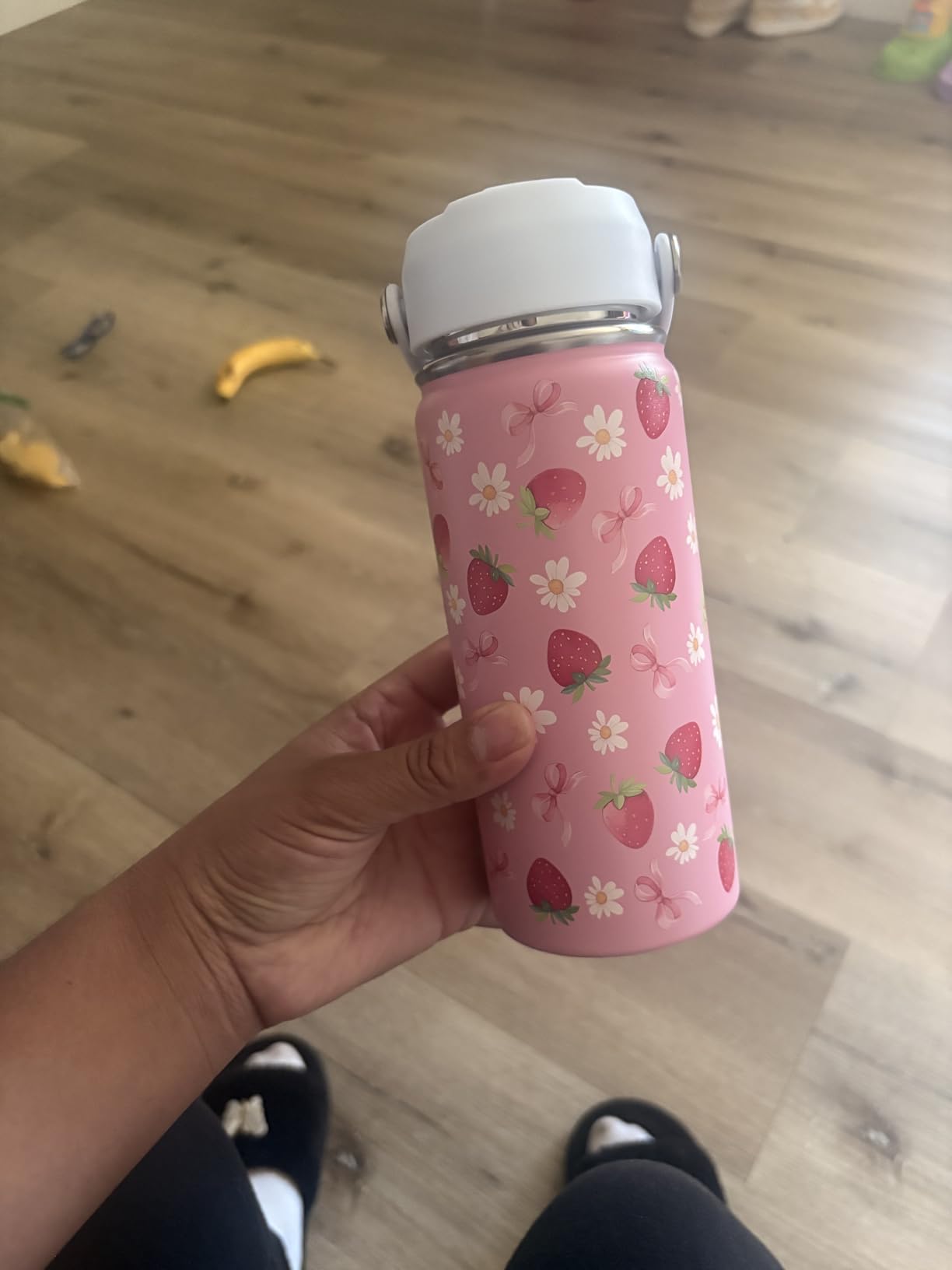 Game Water Bottle - 16oz Game Controller Stainless Steel Water Bottle with Straw - Funny Gamer Insulated Cup for Boys - Gaming Kids Tumbler for School, Sports, Travel customer photo 1