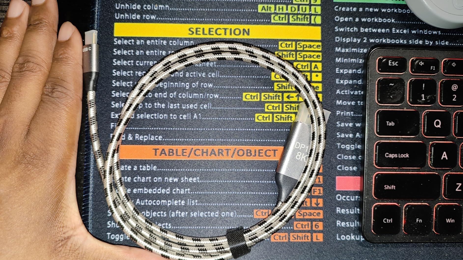 USB C to DisplayPort 2.1 Cable [16K@30Hz, 8K@120Hz, 2K/4K@240Hz], 80Gbps Thunderbolt 5/4/3 to Display Port 2.1 Cord, USBC to DP for MacBook, Odyssey G8/G9, XPS, iPhone 16/15 Pro Max etc, 3FT customer photo 2
