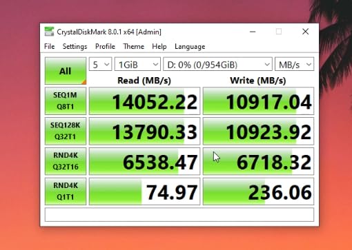 SIX NVME M.2 SSD 2TB - PCIe gen 5.0x4 X15000 SSD M.2 2280, Seq. Speed Up to 14,300MB/s,AI Computering Gaming by Internal Solid State Hard Drive for Laptop/Desktop PC Nvme m2 PCIe 5 2TB with Heatsink customer photo 2