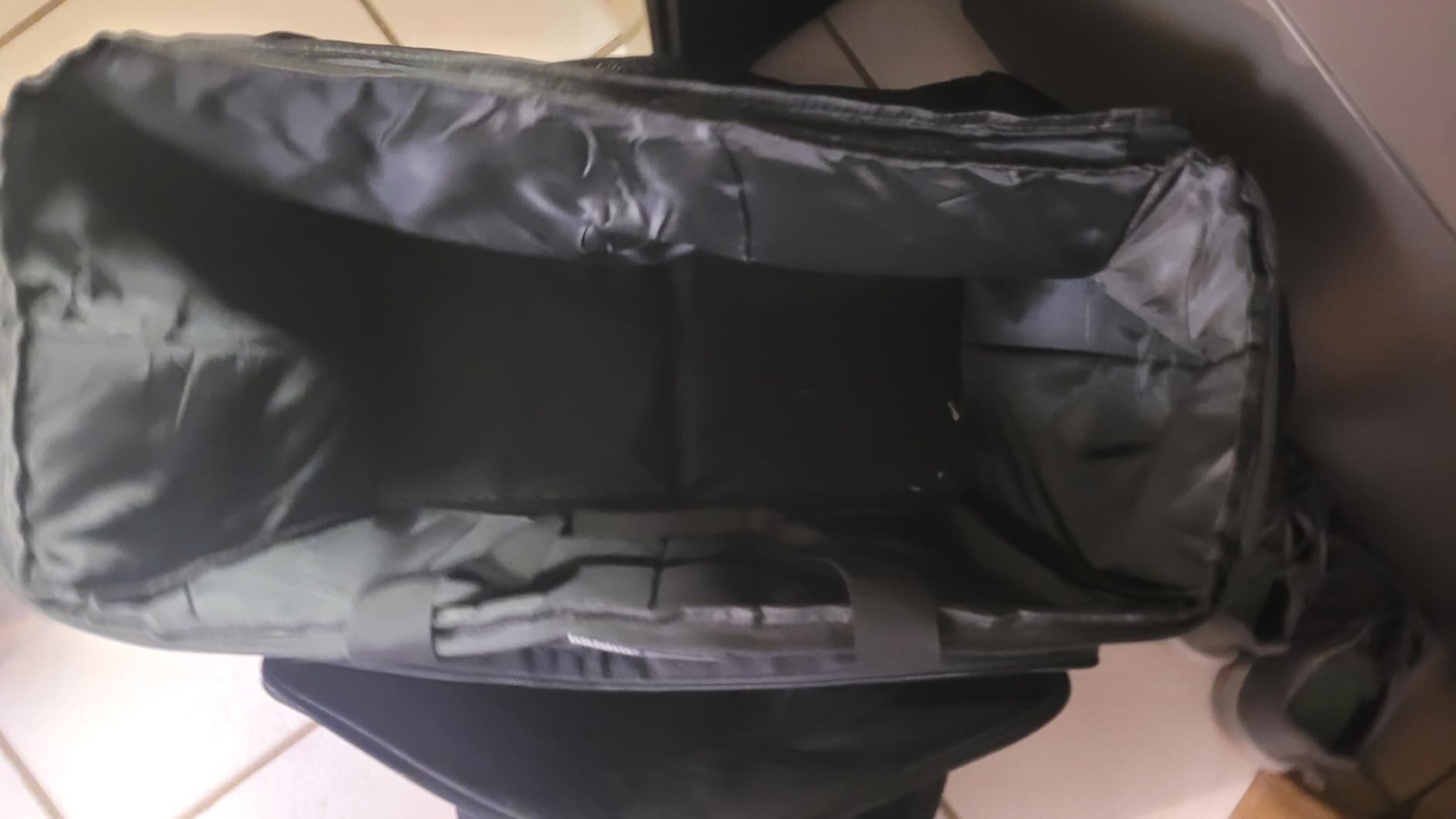 Computer Desktop Tower Carrying Case - Portable PC Travel Case for Full Tower ATX Computer Case, PC Carrying Case Bag with Padded Shoulder Straps, Holds Desktop CPU, Keyboard, Mouse, Black customer photo 2