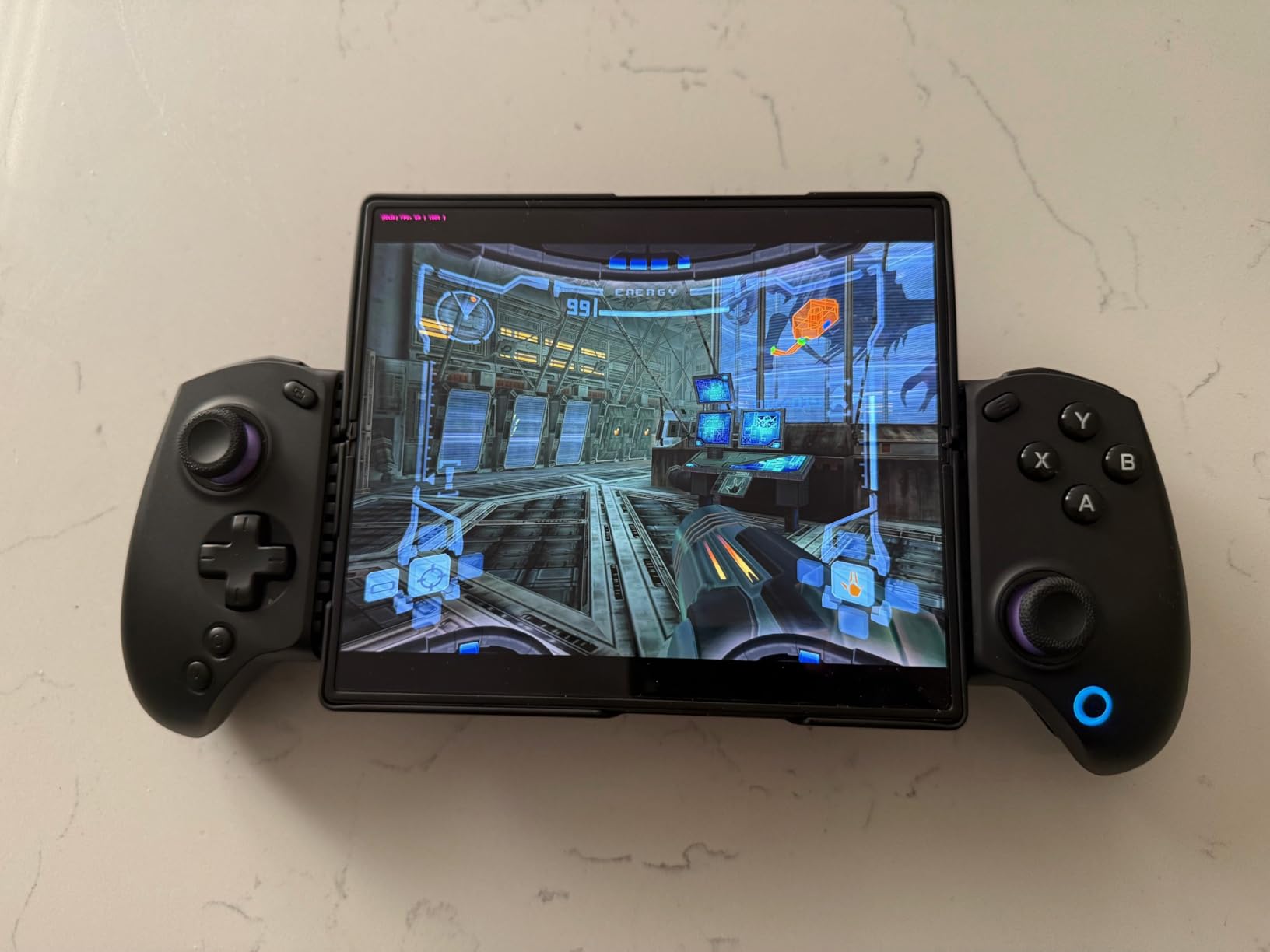 abxylute S8 Bluetooth Mobile Gaming Controller for Switch 1&2, iPhone15/16/17, iPad Android Phones Tablets, Portable Wireless Gamepad with Hall Joystick, Hall Trigger, Customizable buttons&Key Mapping (black) (black) customer photo 1