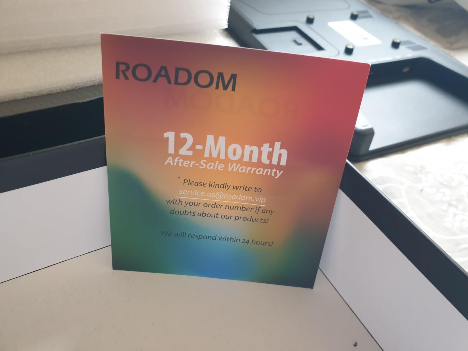 ROADOM 5'' Mini Monitor with Raspberry Pi Mount Holes & USB HUB, Type-C One-Cable Connection&Speakers, All-in-One Storage Dock, Pocket IPS Screen for PC monitoring/Gaming/AIDA64/Streaming Partner customer photo 1