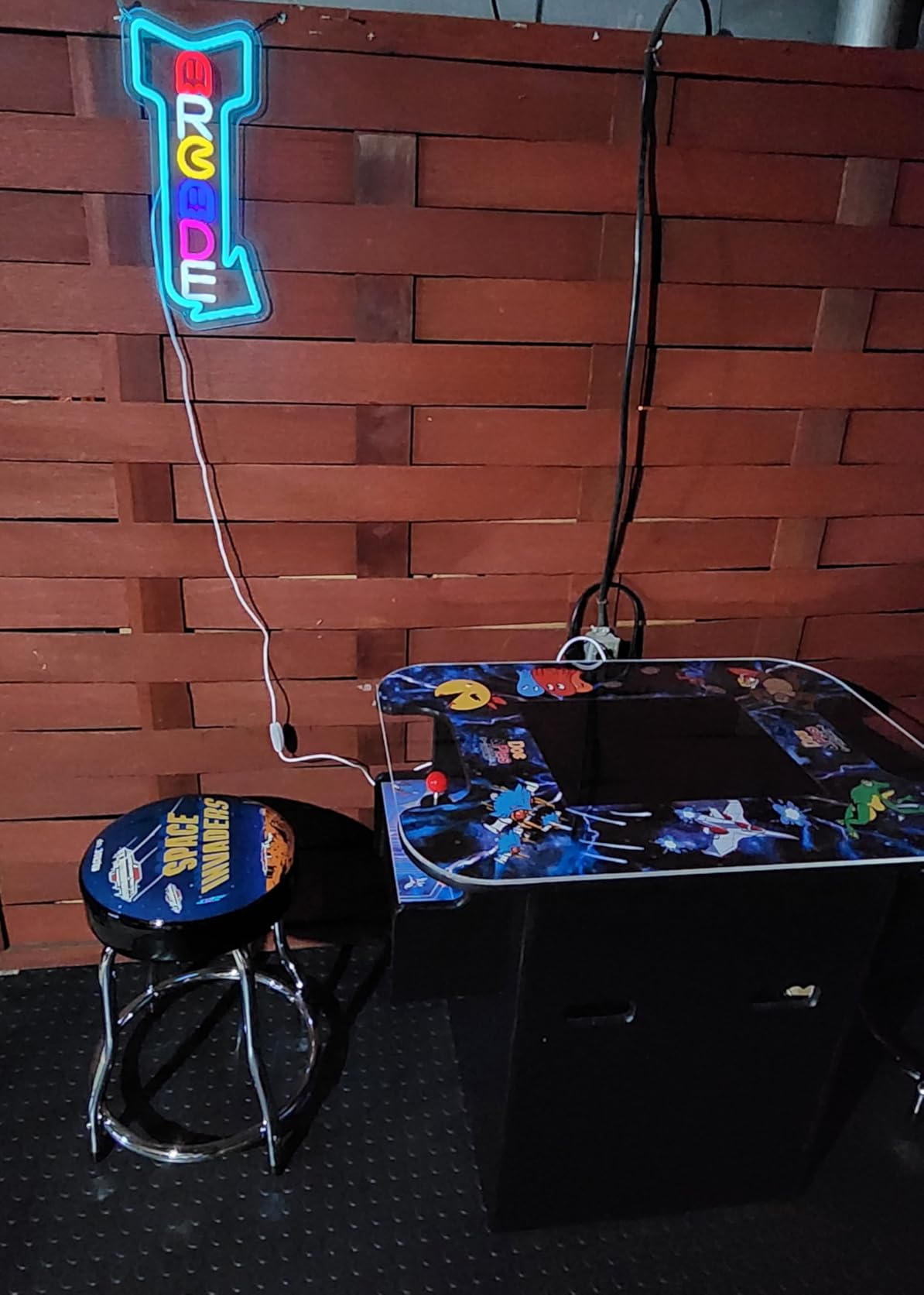 Arcade Neon Signs Arrow Style Right LED Light Dimmable Gaming Lights for Wall Decor USB Powered Neon Gaming Sign for Game Rooms, Bars, Pac-man Retro Arcade Decor Gifts for Teenage Boys, Kids customer photo 2