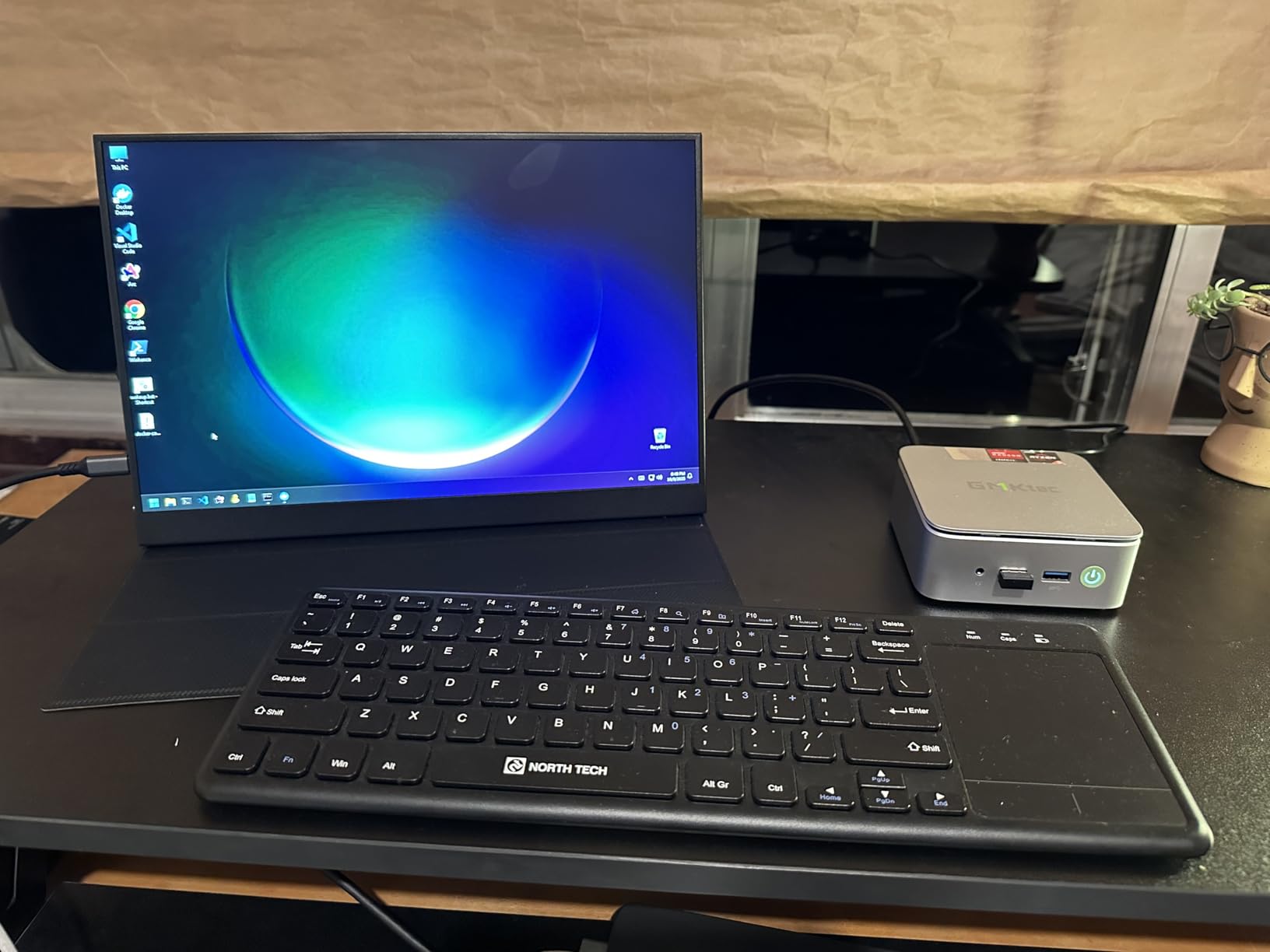 GMKtec Mini PC Ryzen 5 3500U (Beats N150/N97), 16GB RAM 512 SSD, 2.5GbE LAN Desktop Computer Office Home Business HTPC Proxmox, Triple 4K Display, HDMI 2.1, WiFi, BT, USB-C, DP customer photo 1