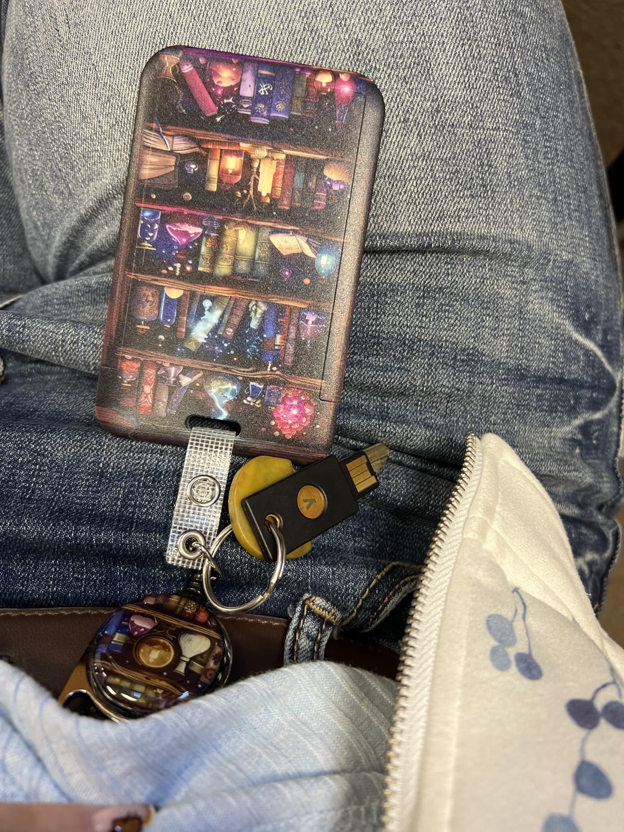 Gamepad Badge Holder with Boys Lanyard, Game ID Badge Holder with Retractable Reel Clip and Keychain, Gamer Vertical Identity Card Cover Case Protector for Nurse Lovers customer photo 1