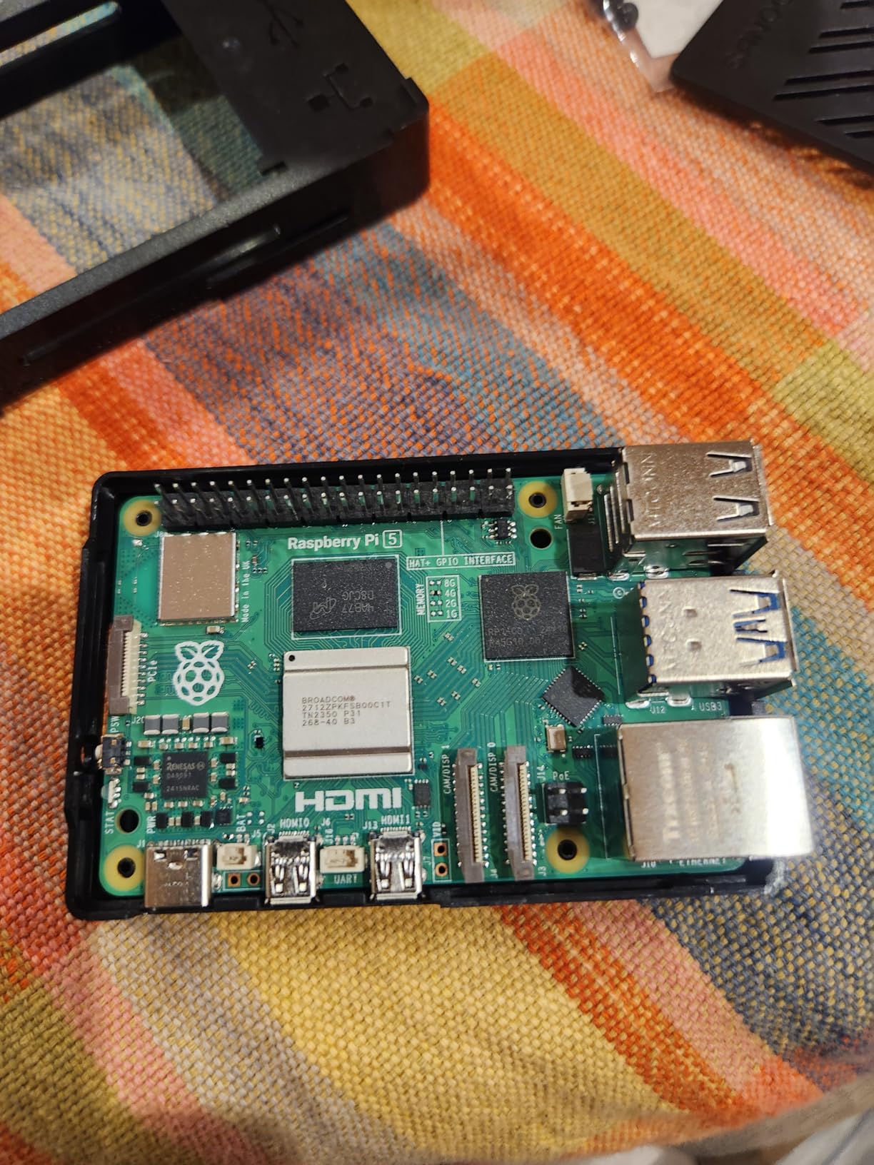Basic Kit for Raspberry Pi 5 4GB RAM with Active Cooler, Rpi 5 4GB Single Board and ABS Case Included customer photo 2
