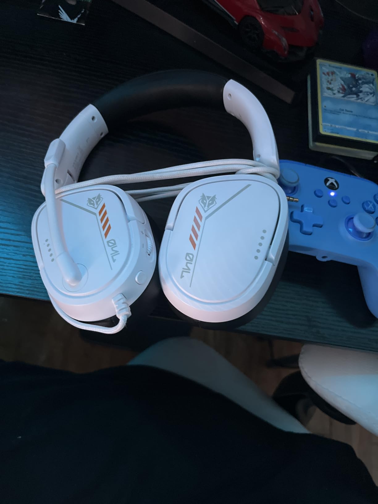 NUBWO HG04L Gaming Headset for PS5/PS4, Xbox Series X|S/Xbox One, Switch - 250g Lightweight, Clear Unidirectional Mic, Soft Memory Earmuffs, 3.5mm Jack for Gaming & Work customer photo 1