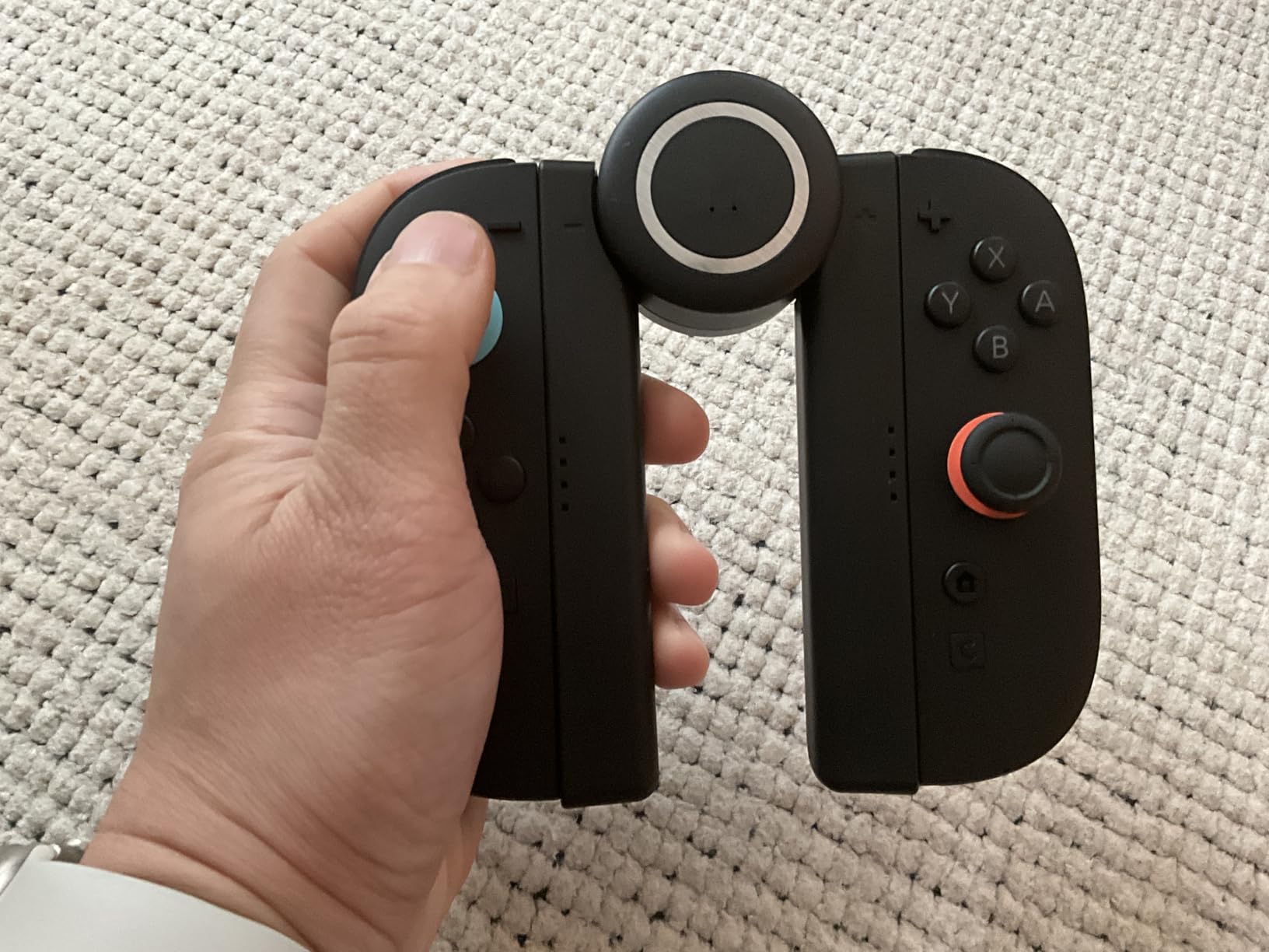 [Upgraded 2.0] FASTSNAIL Charging Grip for Nintendo Switch 2 (2025), Strong Magnetic Grip Controller with 5-Levels Adjustable Rotation Positions for Joycon 2 with LED Indicator & 1.5m/4.9ft Charger Cable customer photo 1